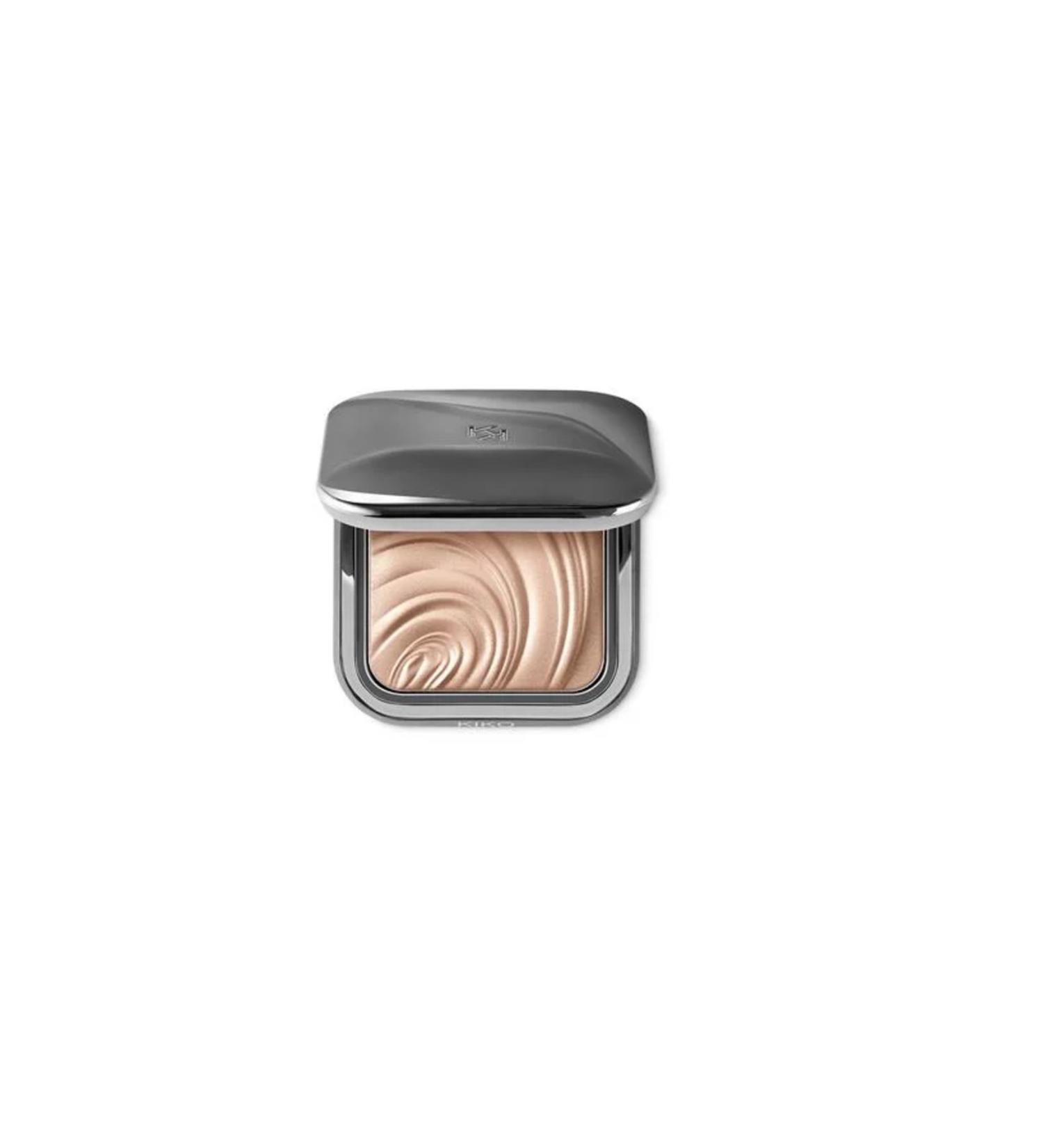 KIKO GLOW FUSION INTENSE POWDER HIGHLIGHTER Illuminating Powder 01 Champagne