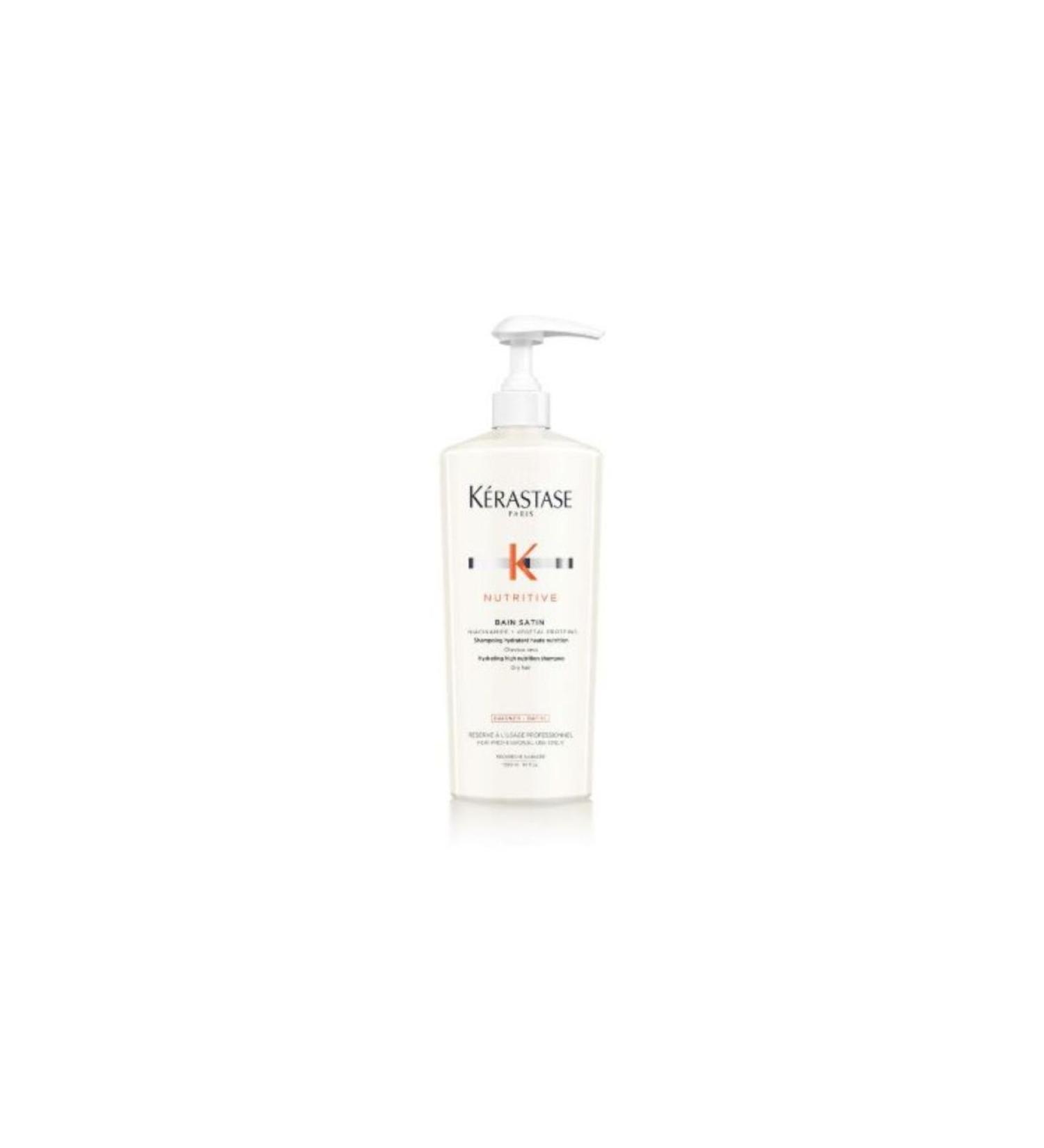 Kerastase K rastase Nutritive Bain Satin is a moisturizing shampoo for dry hair 1000 ml