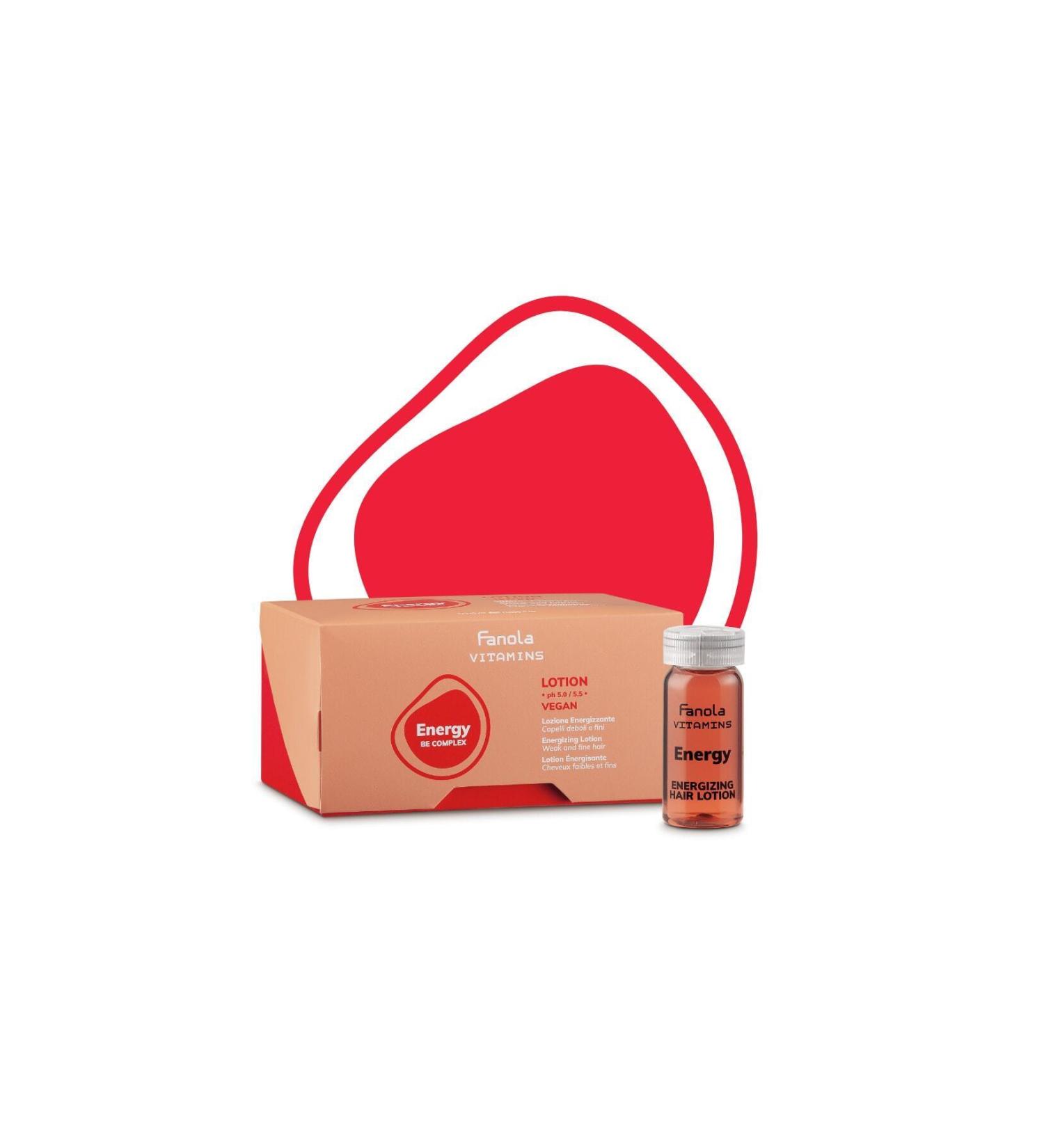 Fanola Wonder Vitamins Energy Be Complex Anti-Hair Loss Lotion 10ml X 12