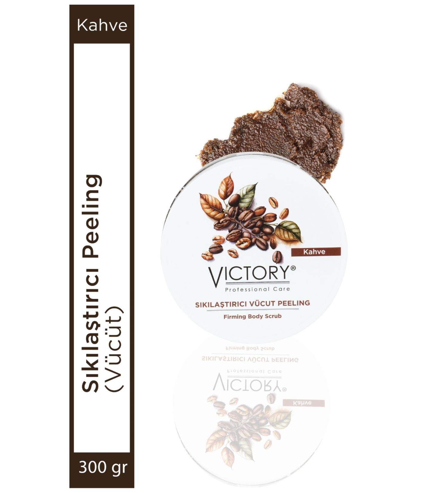 Victory Firming Moisturizing Body Peeling - Coffee Bean Cocoa - 300 Gr - Buy Online on GoSupps.com