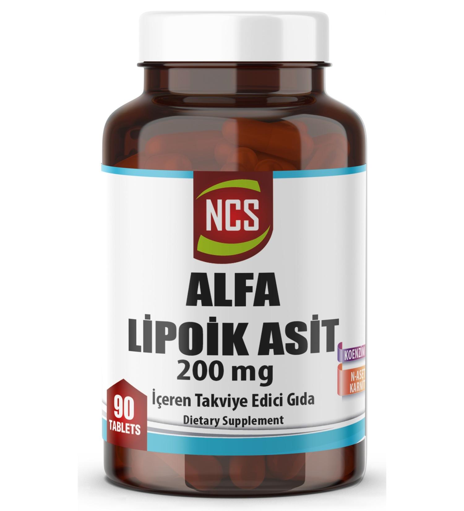 Ncs Coenzyme Q-10 90 Tablets 100 Mg Alpha Lipoic Acid