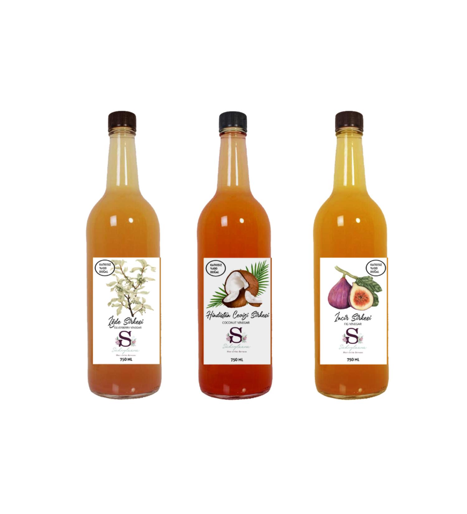 S heylaana Natural Oleaster Coconut and Fig Vinegar 750 ml