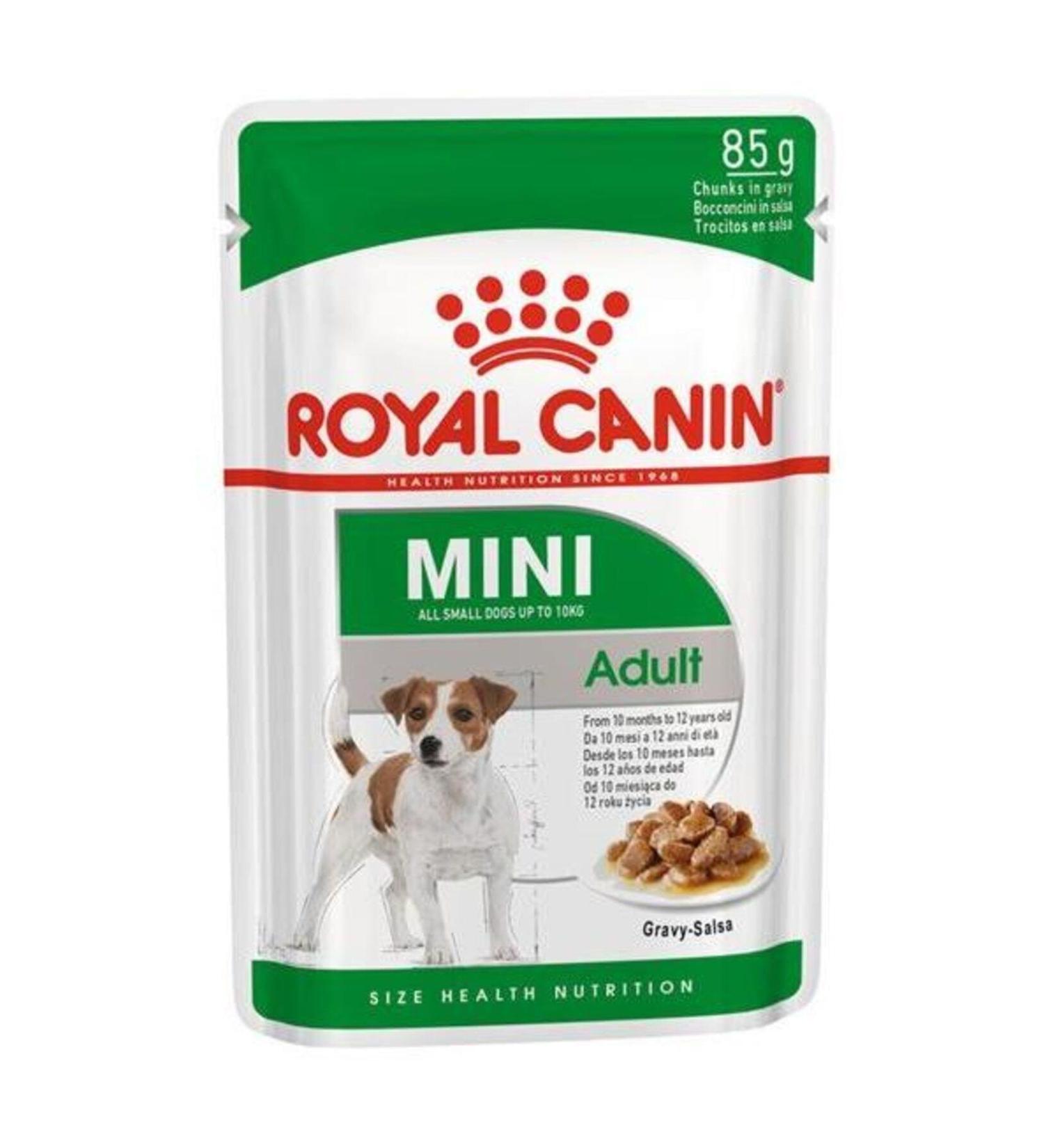 Royal Canin Mini Adult Canned Dog Food 12 X 85 gr