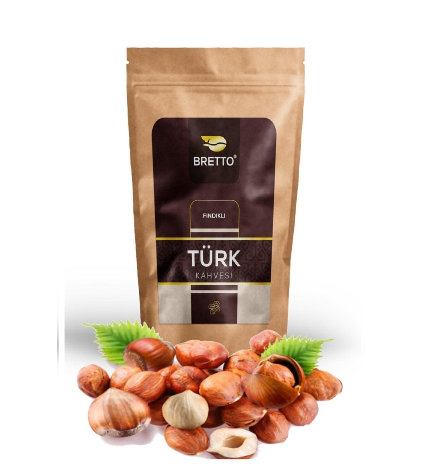 Bretto Hazelnut Turkish Coffee 250 Gr