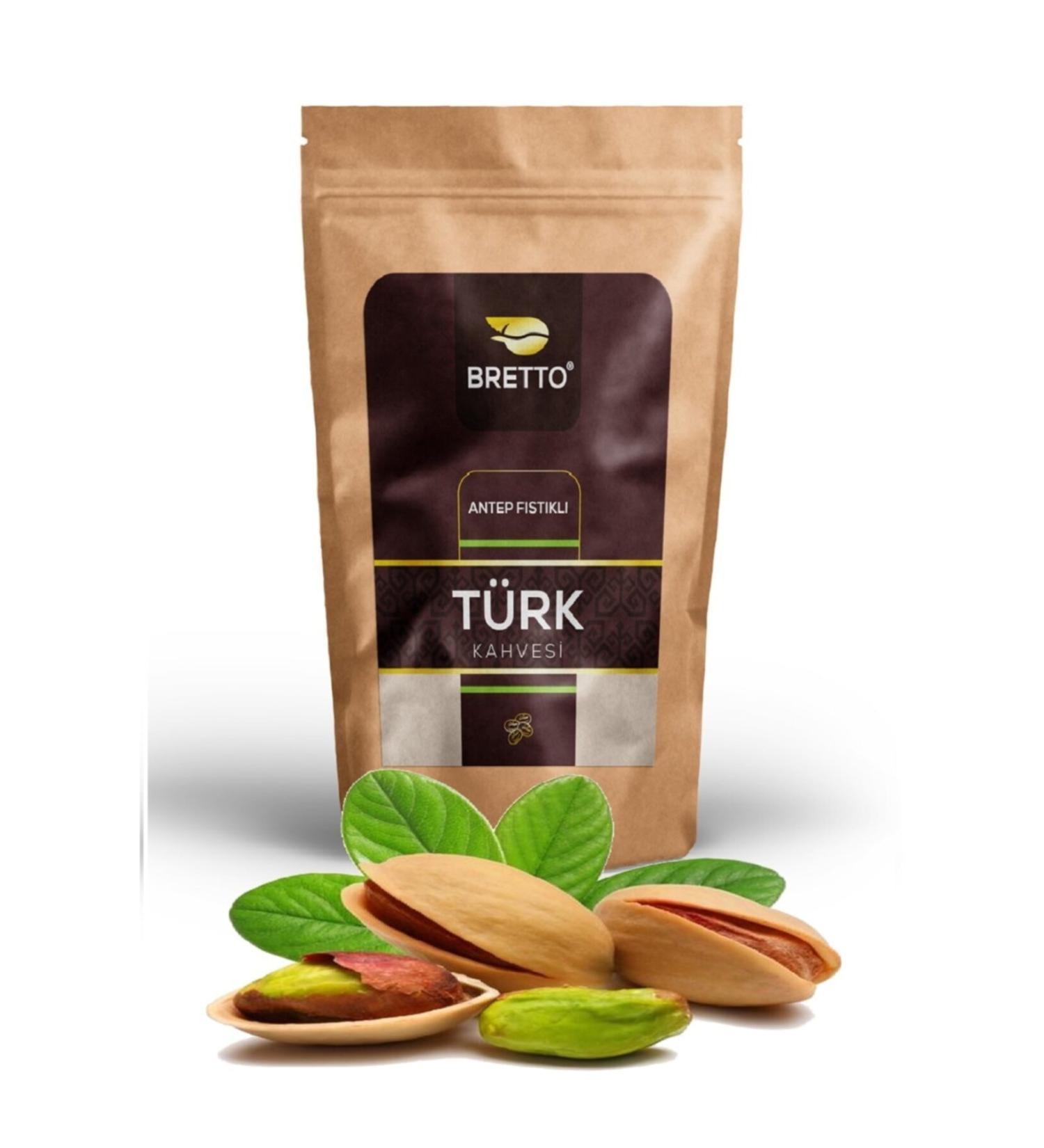 Bretto Turkish Coffee with Pistachio 500 Gr