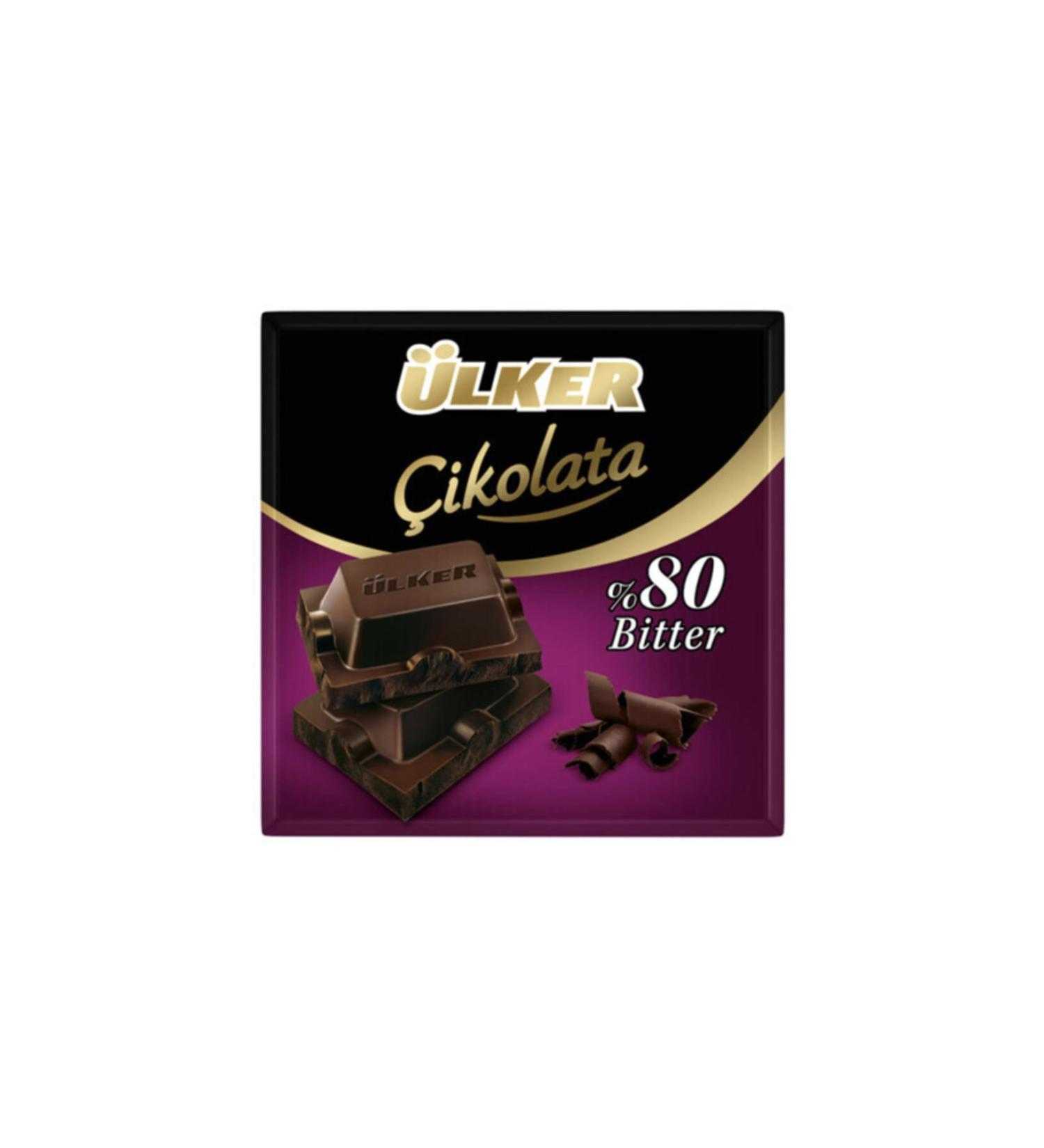Ulker Bitter - Cocoa Square 60 Gr X 6 Pieces