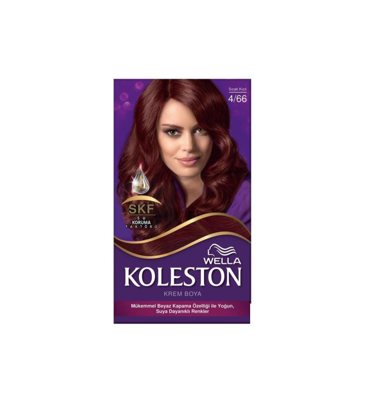 Wella Set 4.66 Warm Red Hair Dye Wella