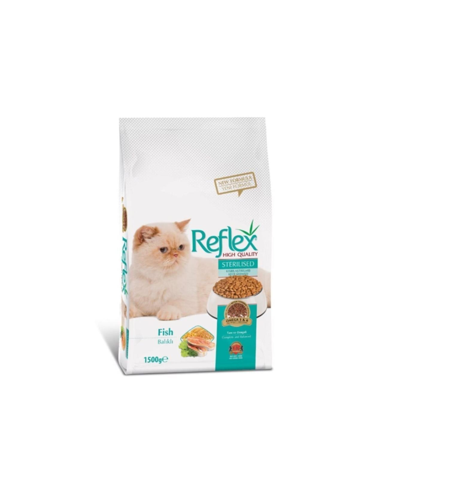 Reflex Sterilized Fish Sterilized Adult Cat Food 1.5 Kg