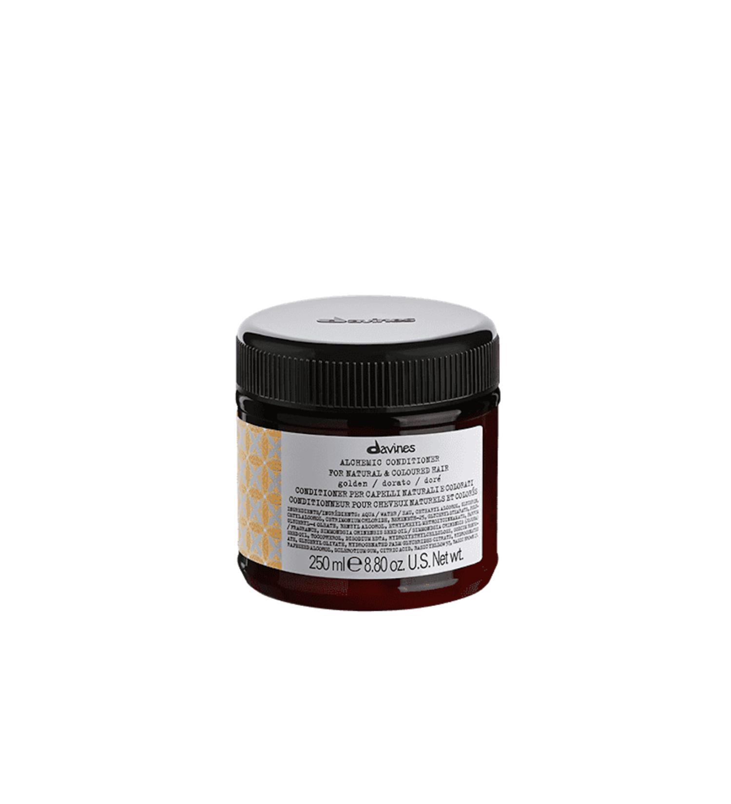 Davines Golden Hair and Honey Hair Cream-Alchemic Golden 250 ml