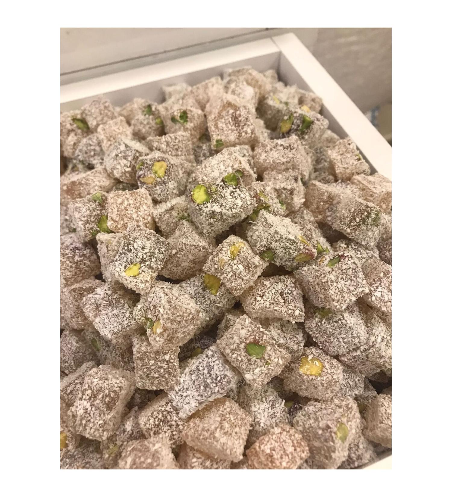 EREZC USTA DOUBLE ROASTED PISTACHIO TURKISH DELIGHT