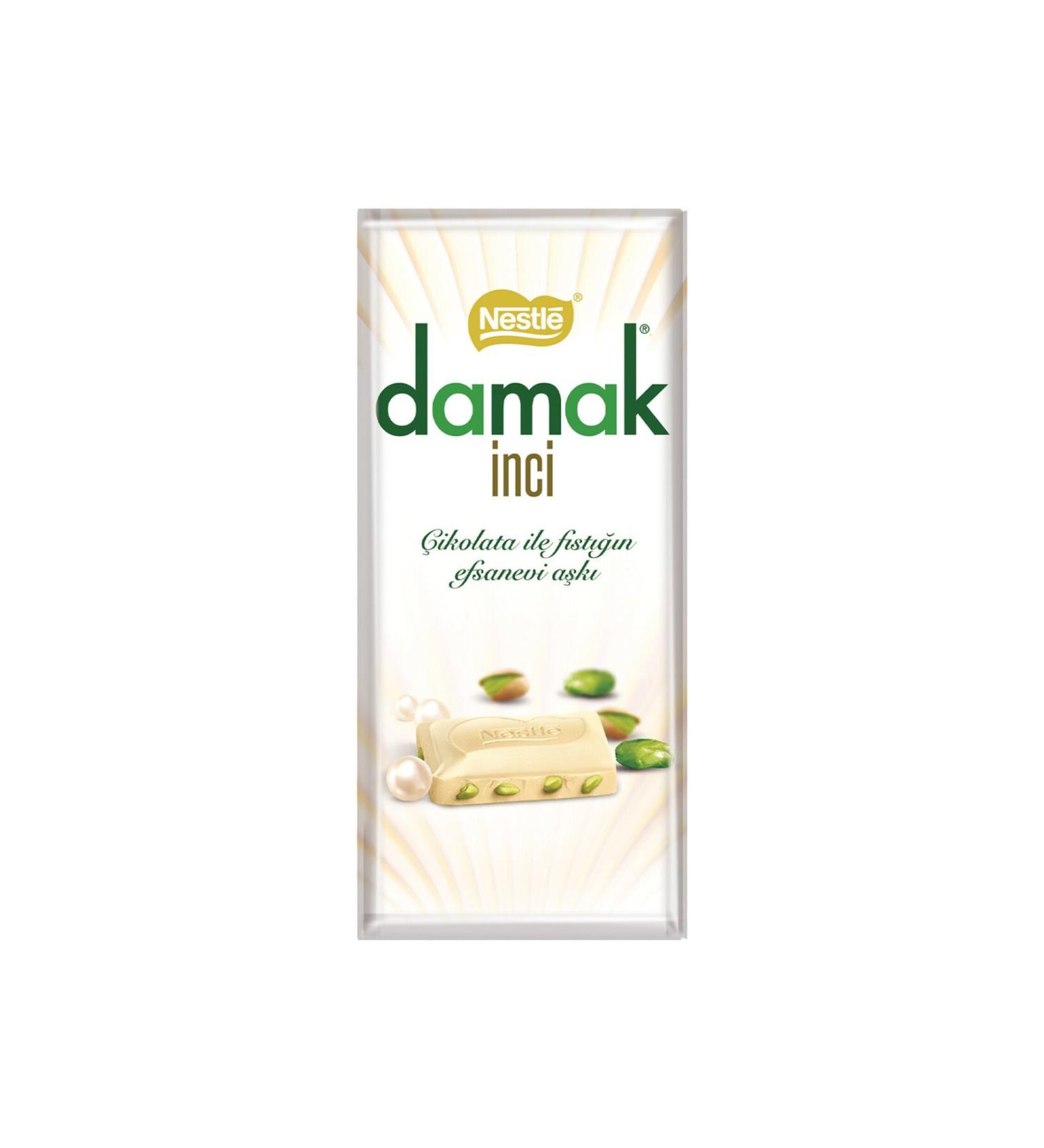Nestle Damak Pearl Pistachio Tablet 70 Gr x 6 Pieces