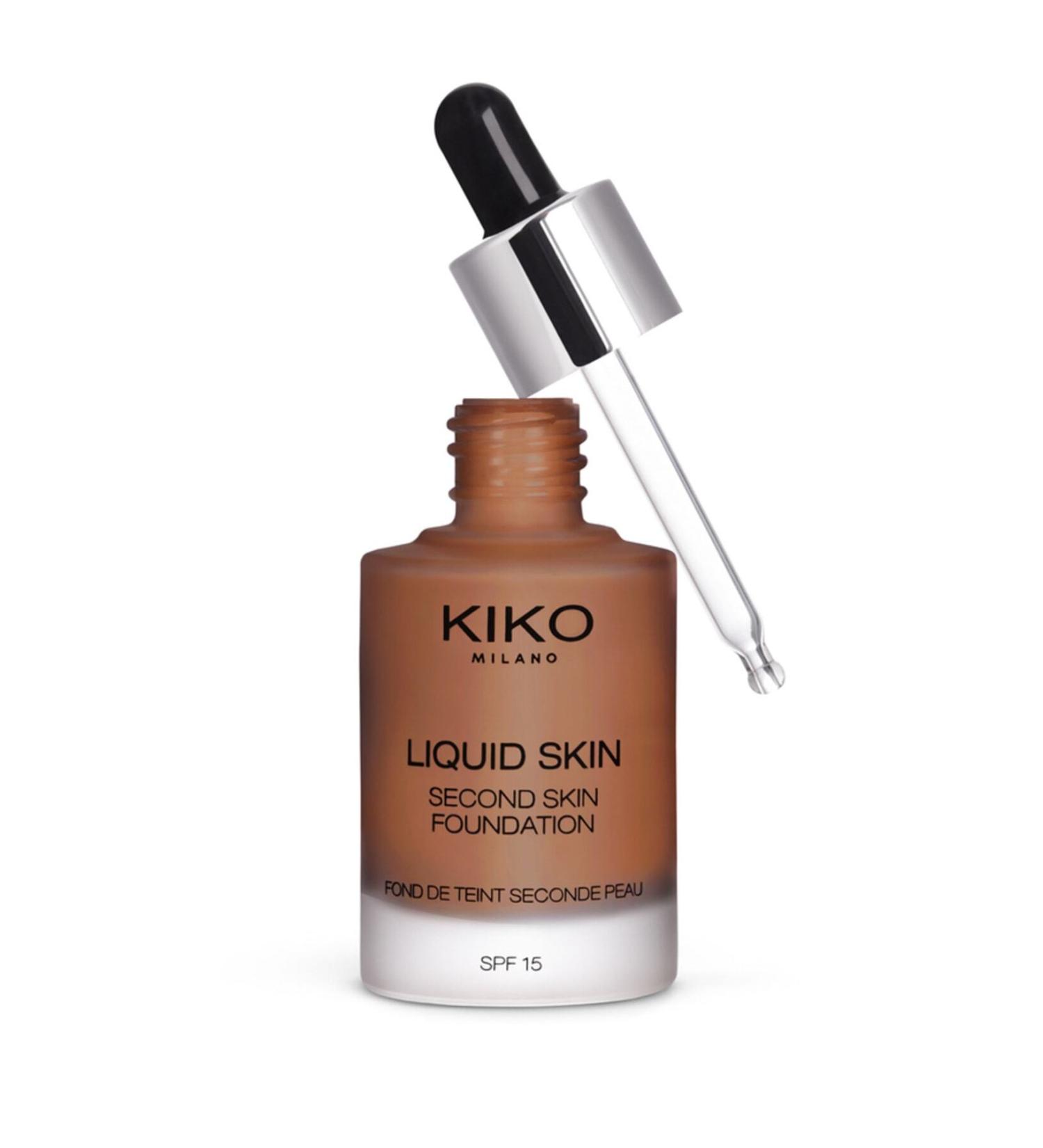 KIKO LIQUID FOUNDATION - LIQUID SKIN SECOND SKIN FOUNDATION SPF15 13 SH NEE294