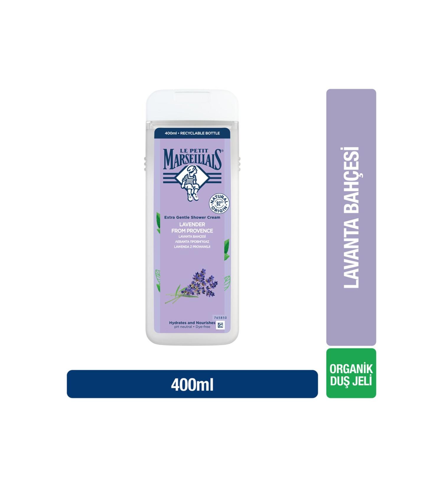 Le Petit Marseillais Lavender Honey Shower Gel 400 Ml