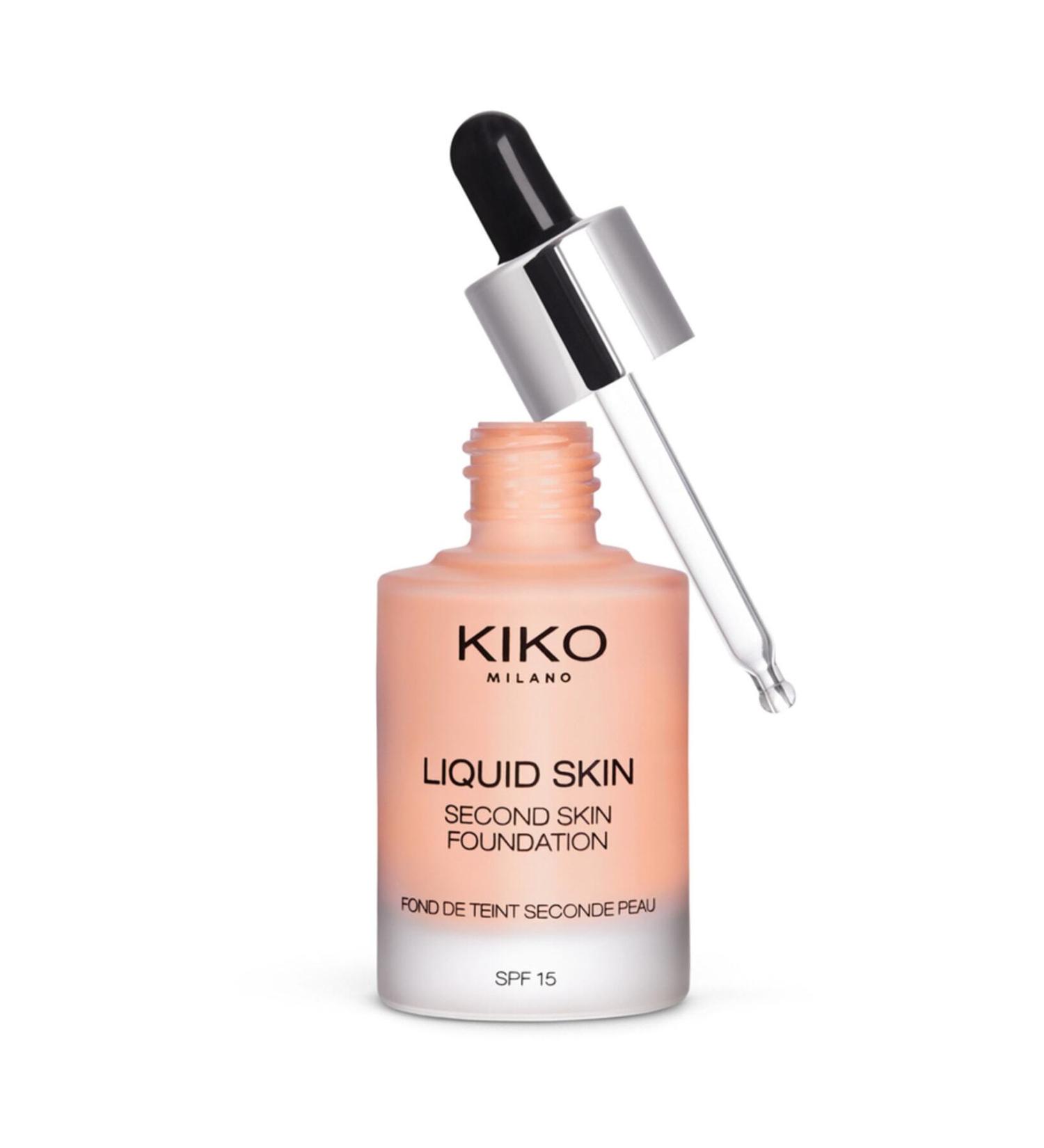 KIKO LIQUID FOUNDATION - LIQUID SK N SECOND SK N FDT 03 WARM ROSE SH NEE295