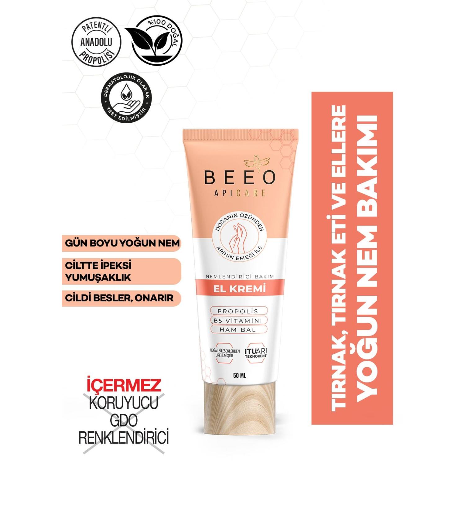 bee Apicare Hand Cream 50 Ml