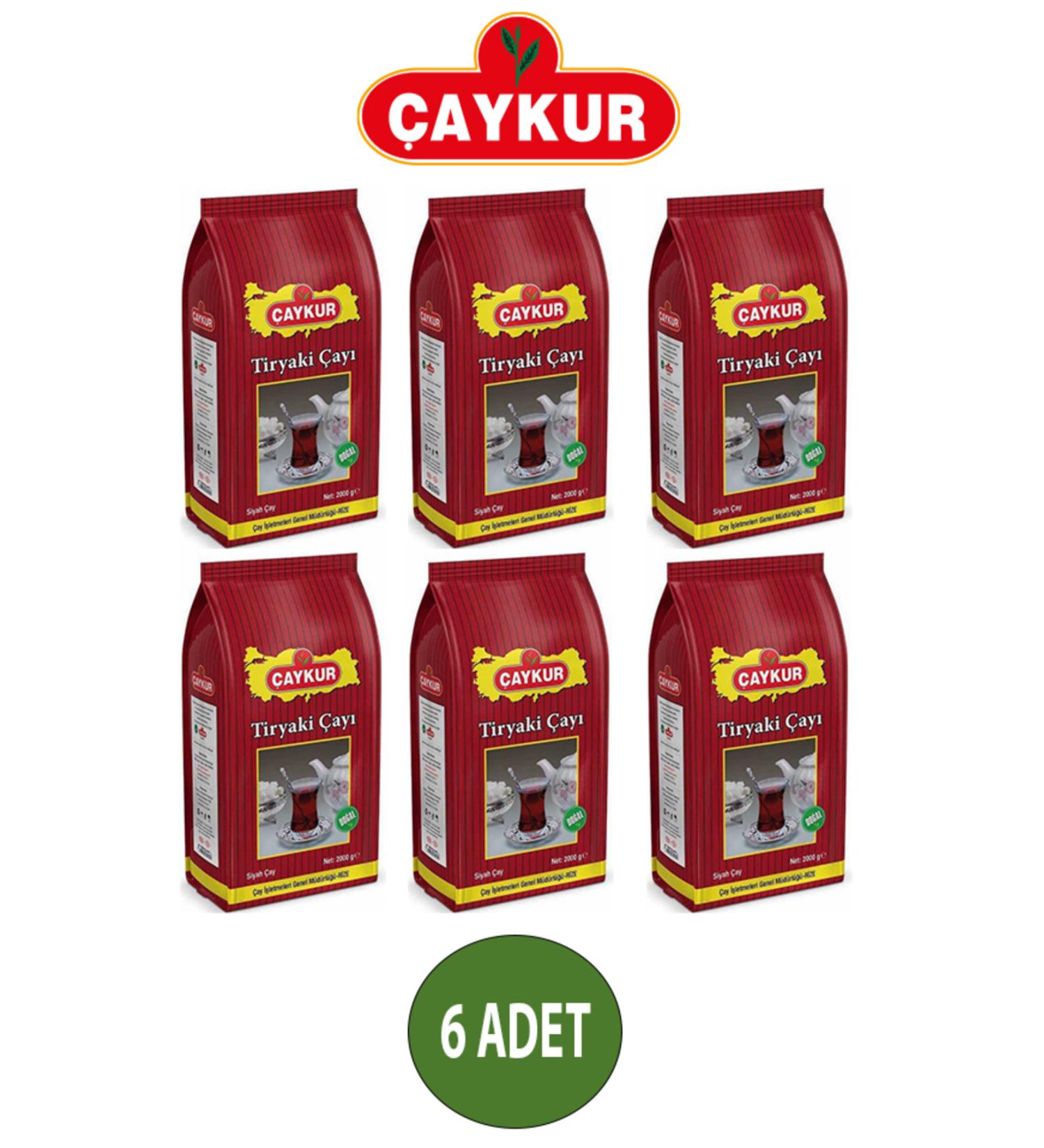 aykur Tiryaki 2000 Gr. 6 Pieces (12 Kilograms)