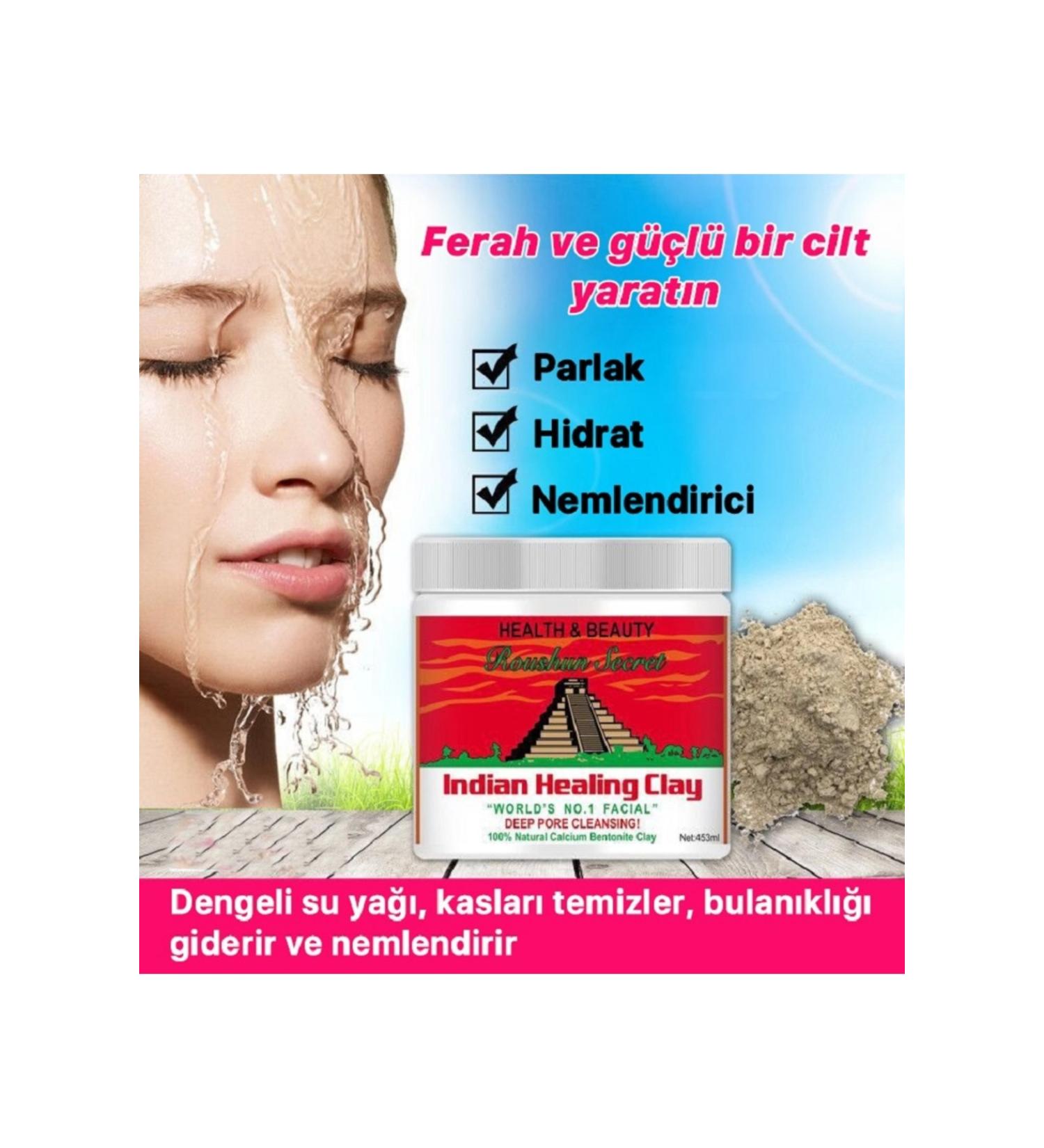 roushun secret clay mask 454 gr - Buy Online on GoSupps.com