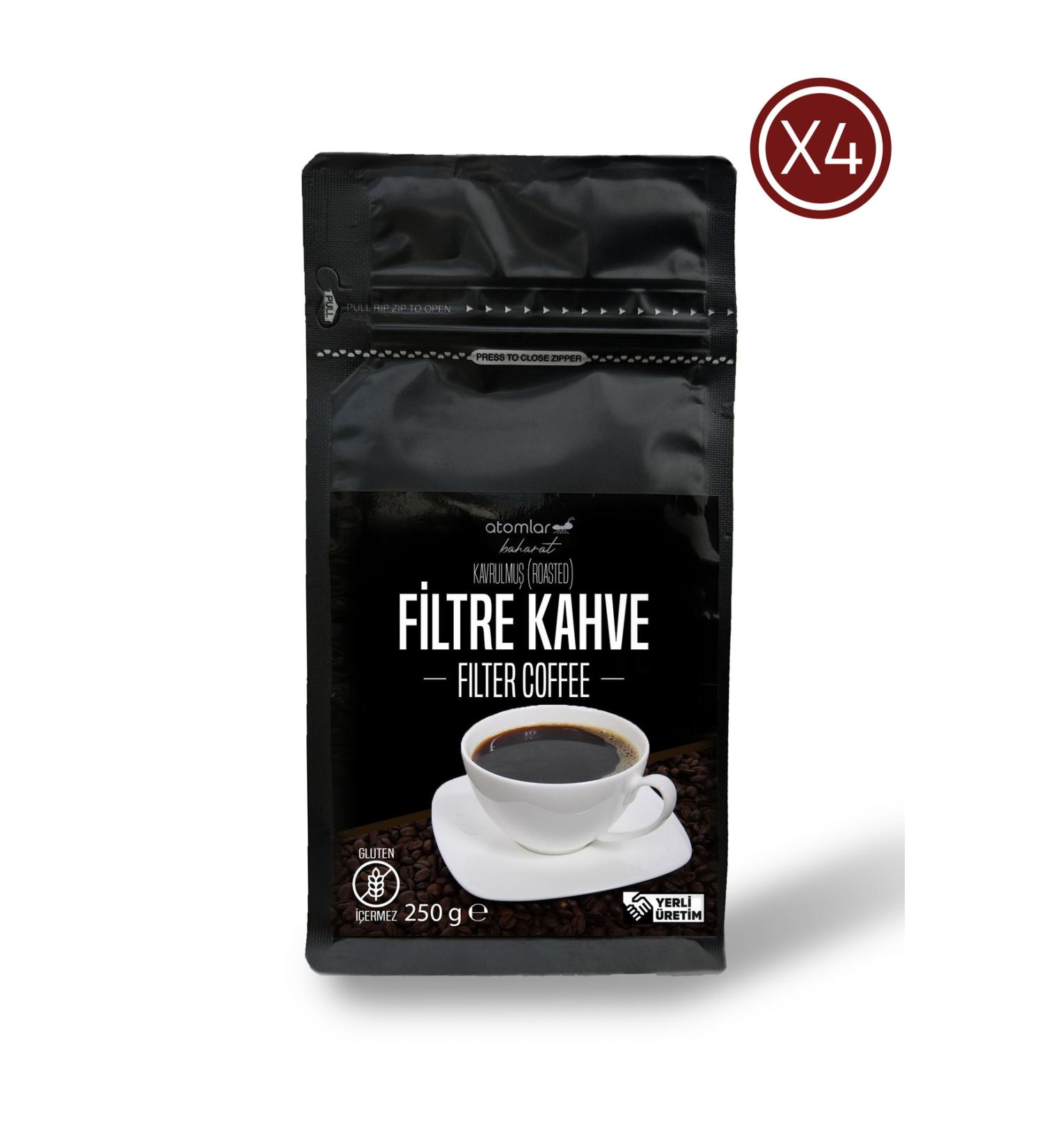 Gajun Filter Coffee Ground 250gr 4 Pieces (Roasted Beans)