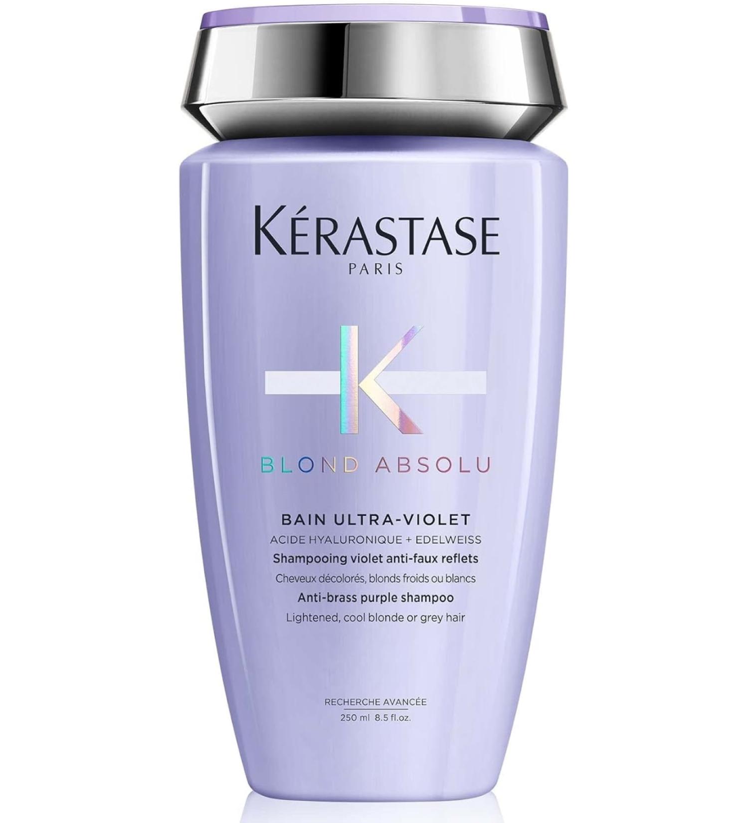 Kerastase Blond Absolu Shampoo Neutralizing Unwanted Yellow & Orange Reflections 250ml-mndfakjnkk
