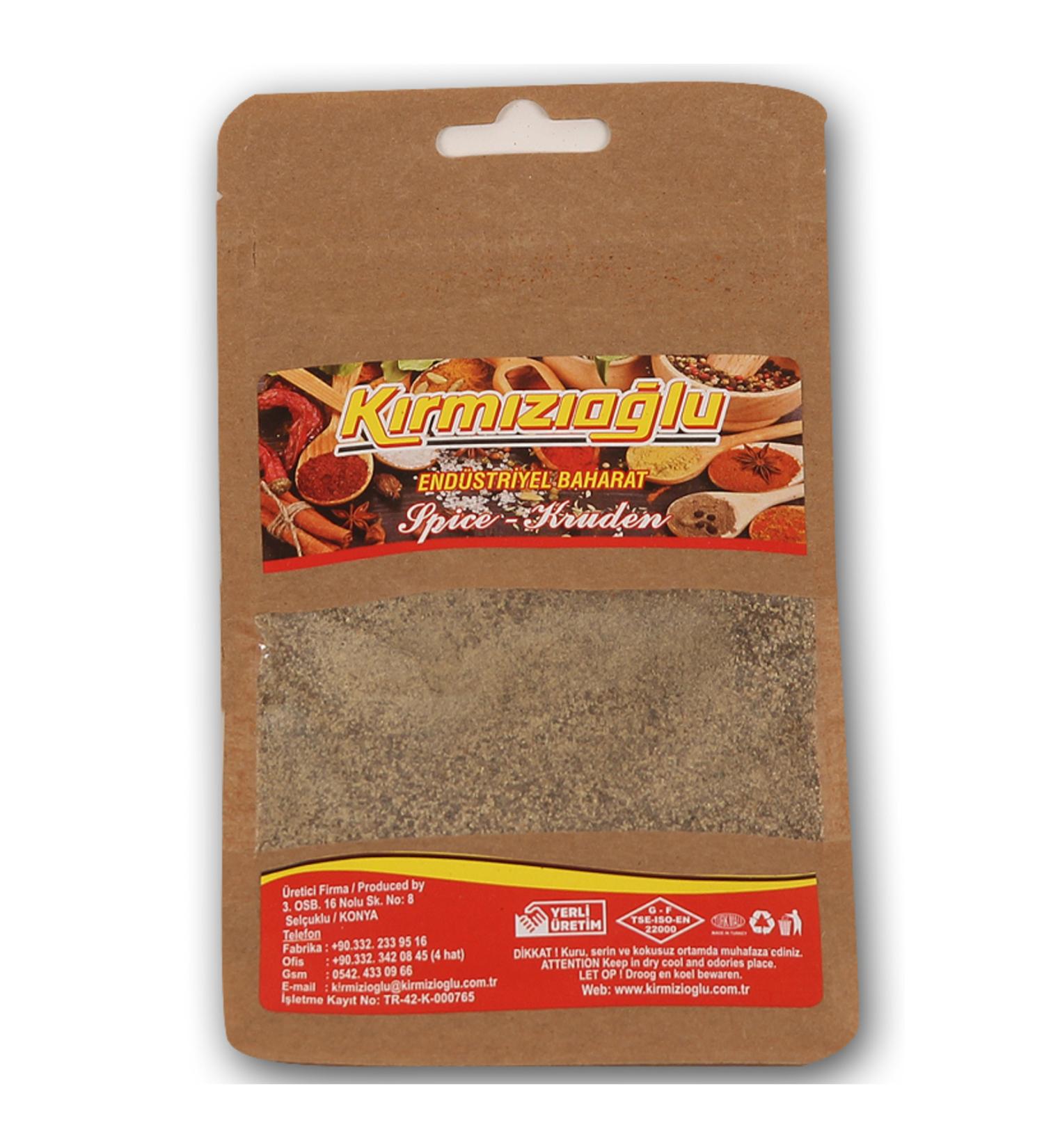 KIRMIZIO LU FOOD BLACK PEPPER 500 GR