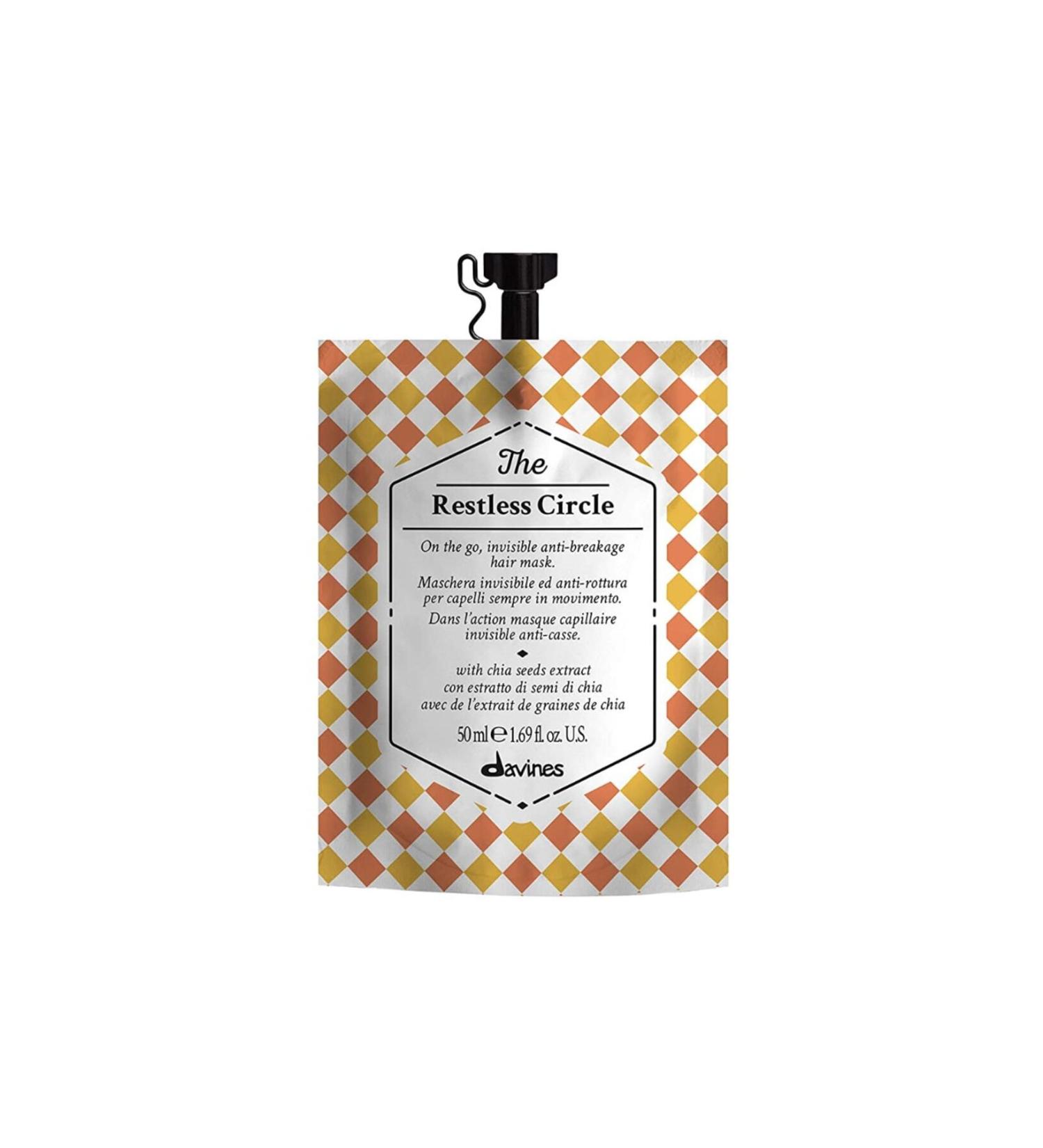 Davines Professional The Spotlight Circle Sulfate-Free Hair Mask for Shiny and Moisturized Hair 50 Ml