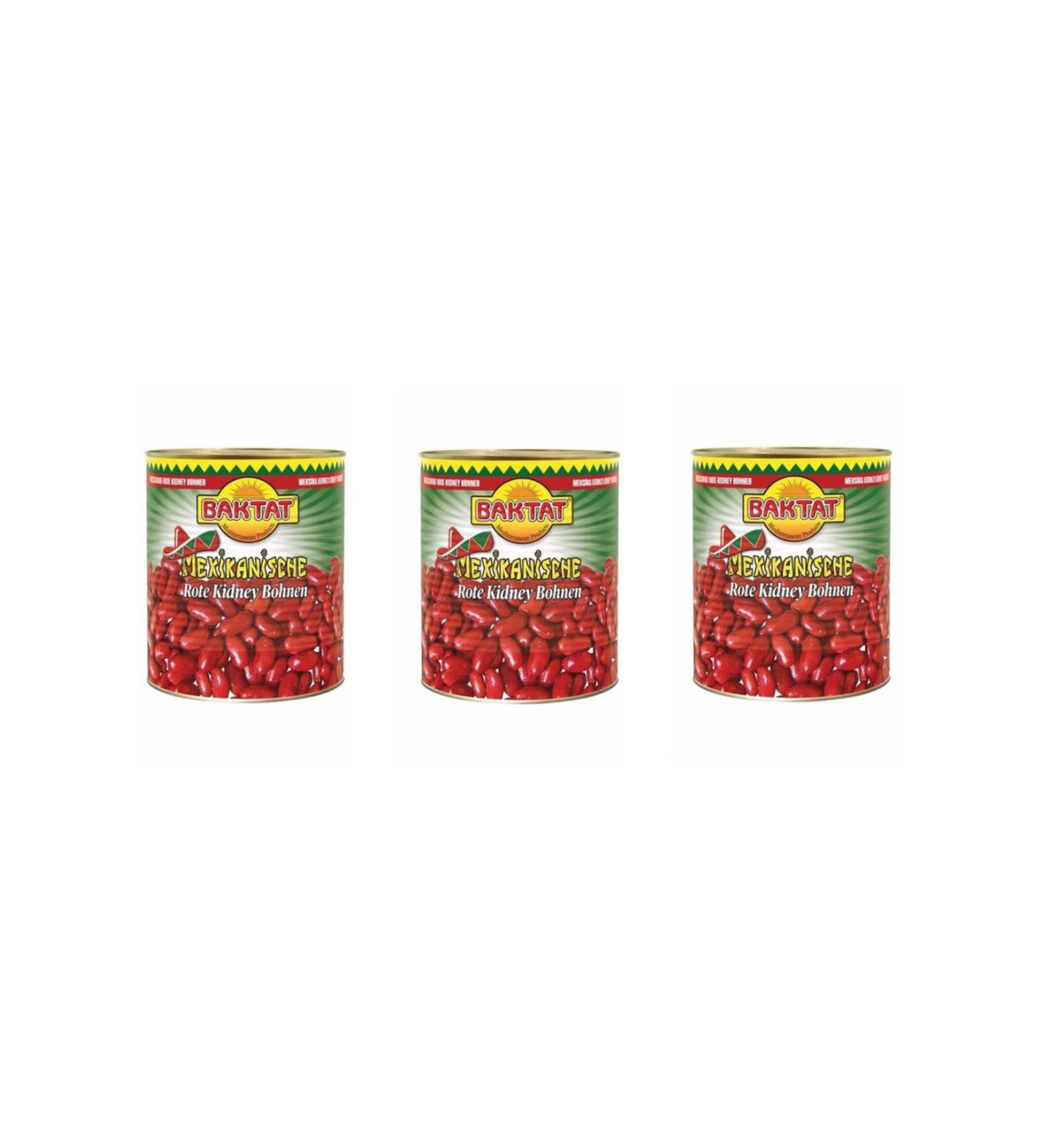 Baktat Mexican Red Kidney Beans 3/1 3-pack
