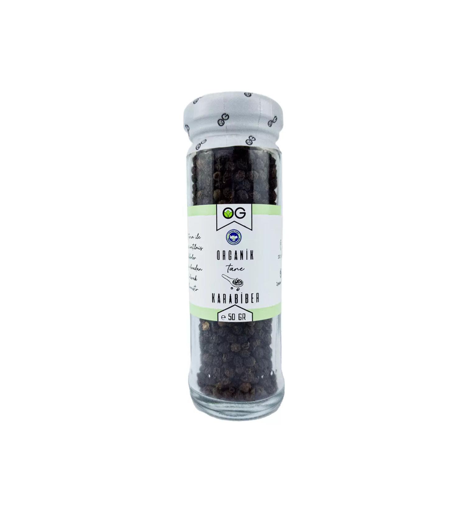 OG natural Organic Black Pepper 50 Gr - Buy Online on GoSupps.com