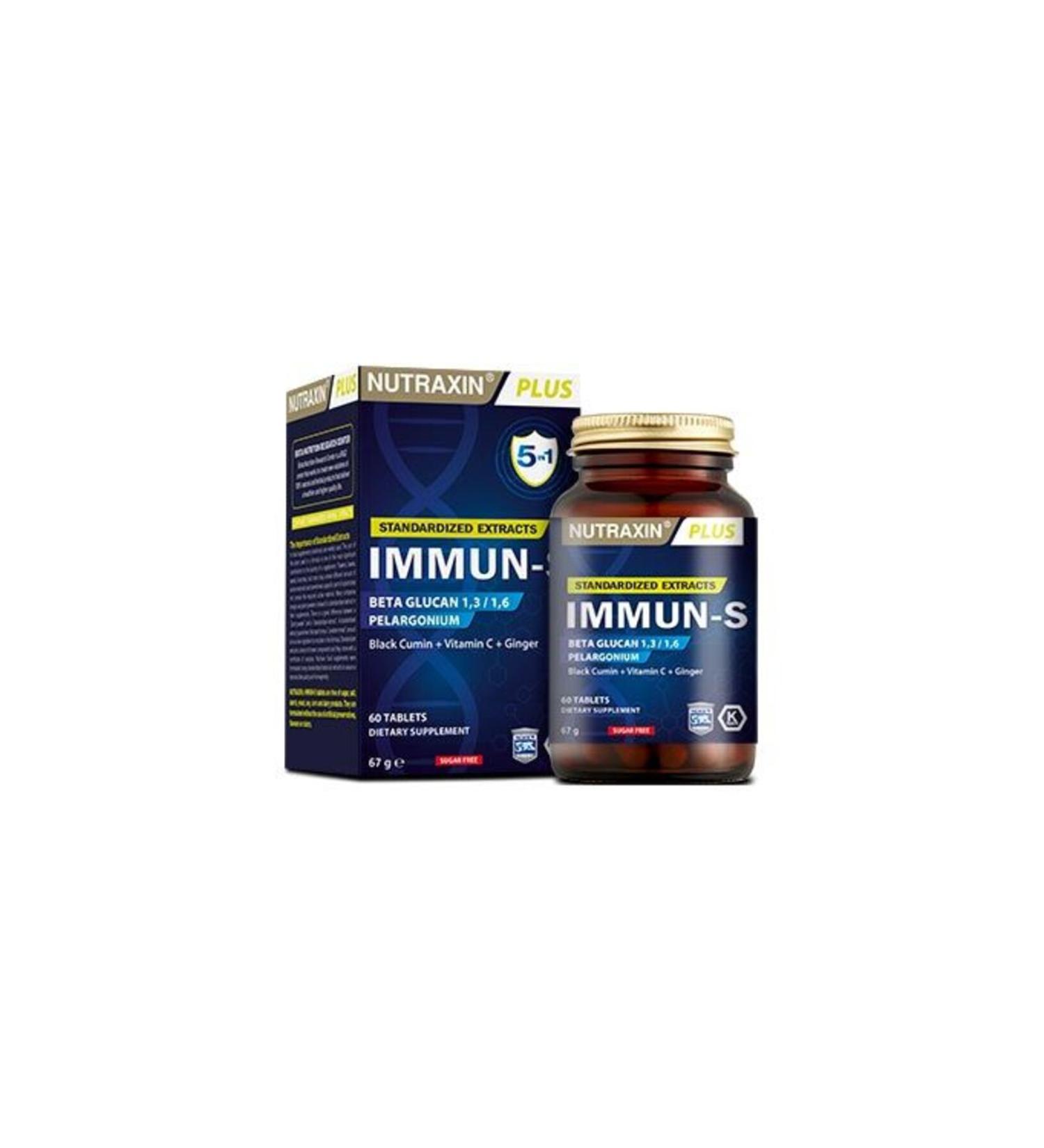 Nutraxin Immun-S 60 Tablets