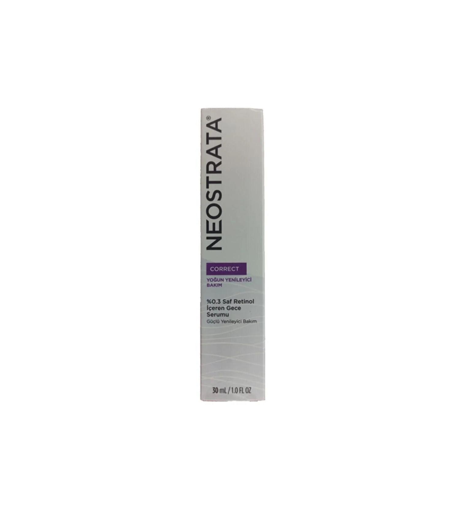 NeoStrata Correct 0.3% PURE RETINOL ANTI-WRINKLE FIRMING NIGHT SERUM 30 ML - Buy Online on GoSupps.com