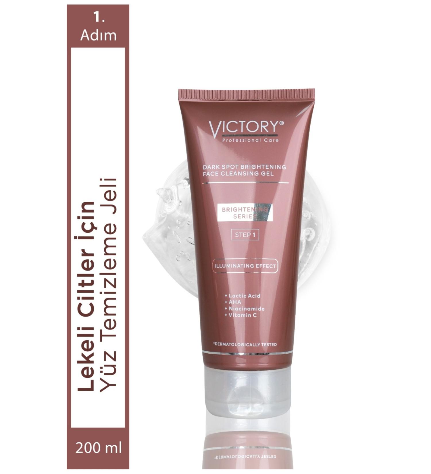 Victory Anti-Spot Brightening Purifying Facial Cleansing Gel 200 ML (Can be used by all skin types.)