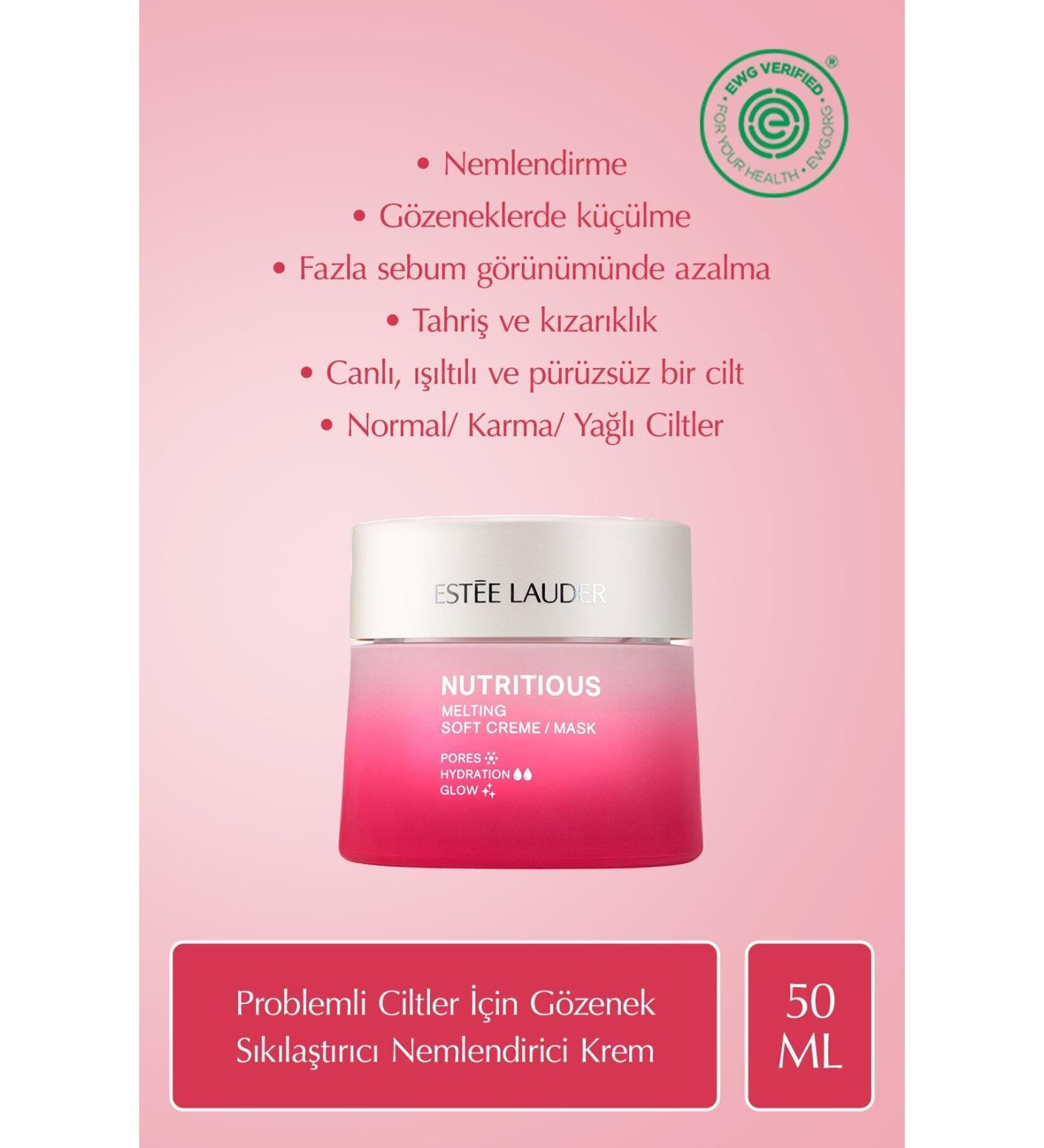 Estee Lauder Pore Firming Oil Control Natural Ingredient Moisturizing Cream 50 ML Skin201