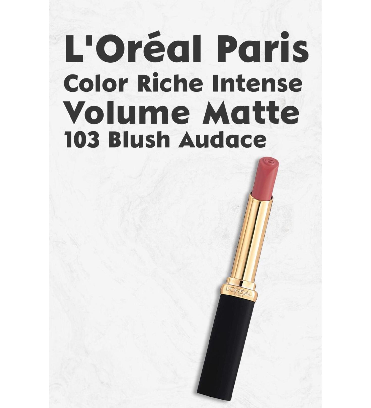 L'Oreal Paris Loreal Paris Color Riche Intense Volume Matte Lipstick - 103 Blush Audace