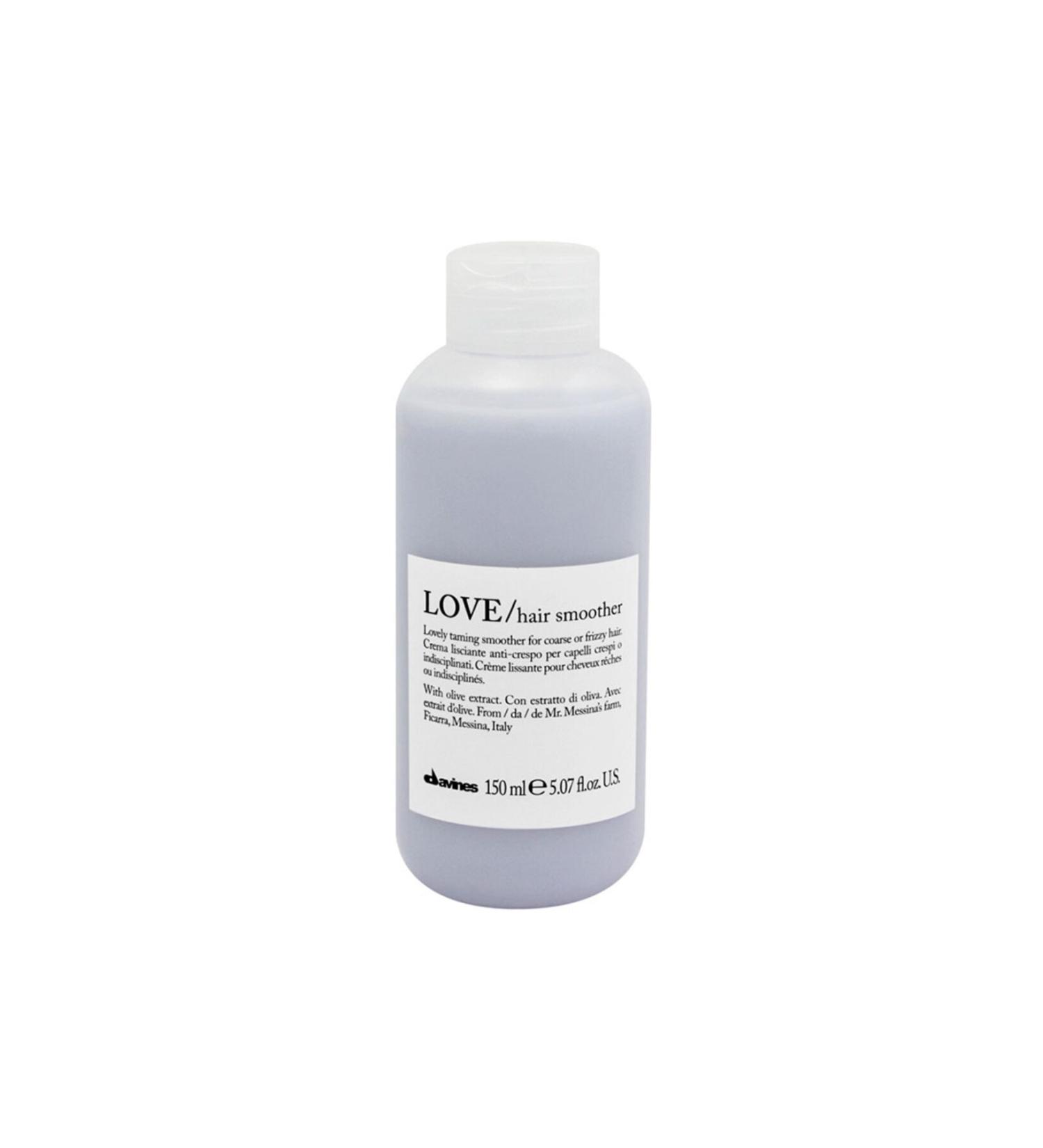 Davines Love Smoothing Leave-In Straightening Cream for Unruly and Frizzy Hair (150ml)
