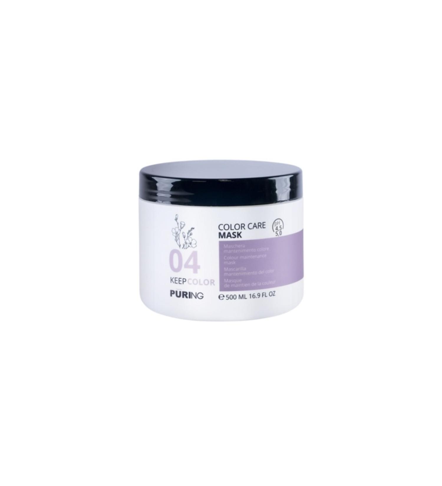 PURING Keep Color Brightening Care Cream for Dyed Hair 500ml