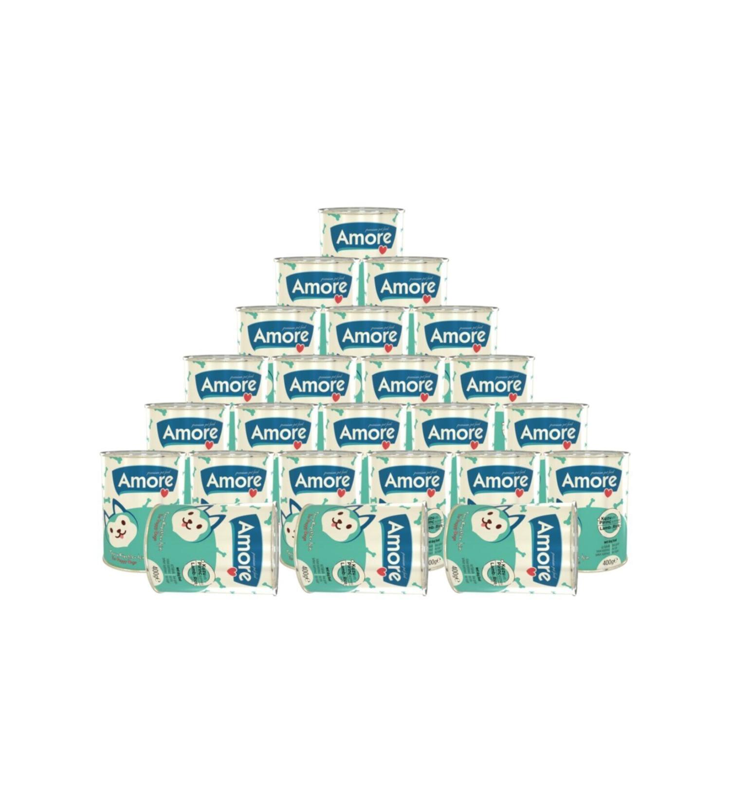 AMORE Lamb Meat Rice 24-Piece Puppy Canned Paste Avida 12-Piece Sticks