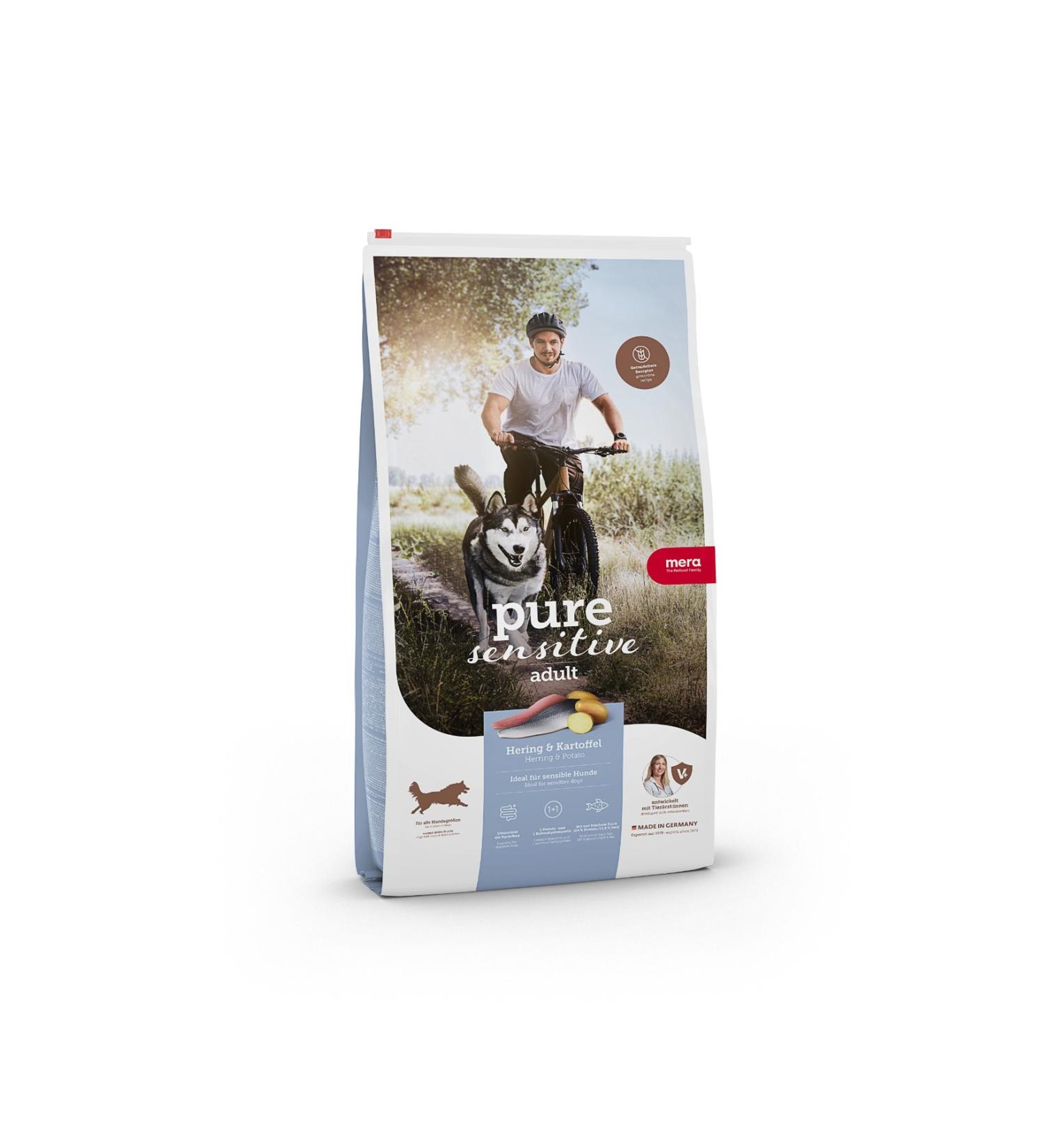 Mera The Petfood Family Mera Grain-Free Herring Potato Dog Food 12.5 Kg