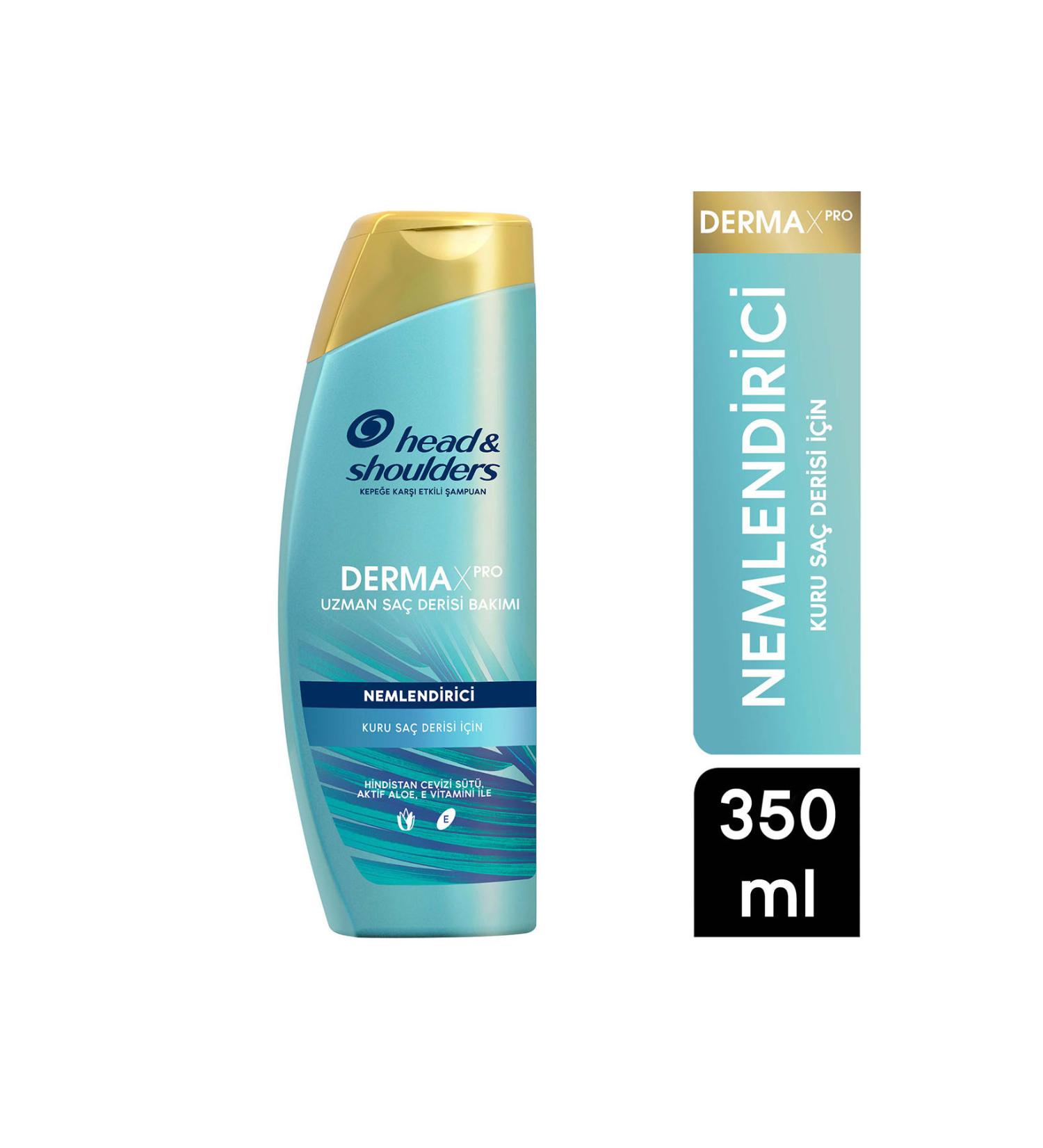 Head And Shoulders Dermaxpro Moisturizing Anti-Dandruff Shampoo For Dry Scalp 350 Ml - Buy Online on GoSupps.com