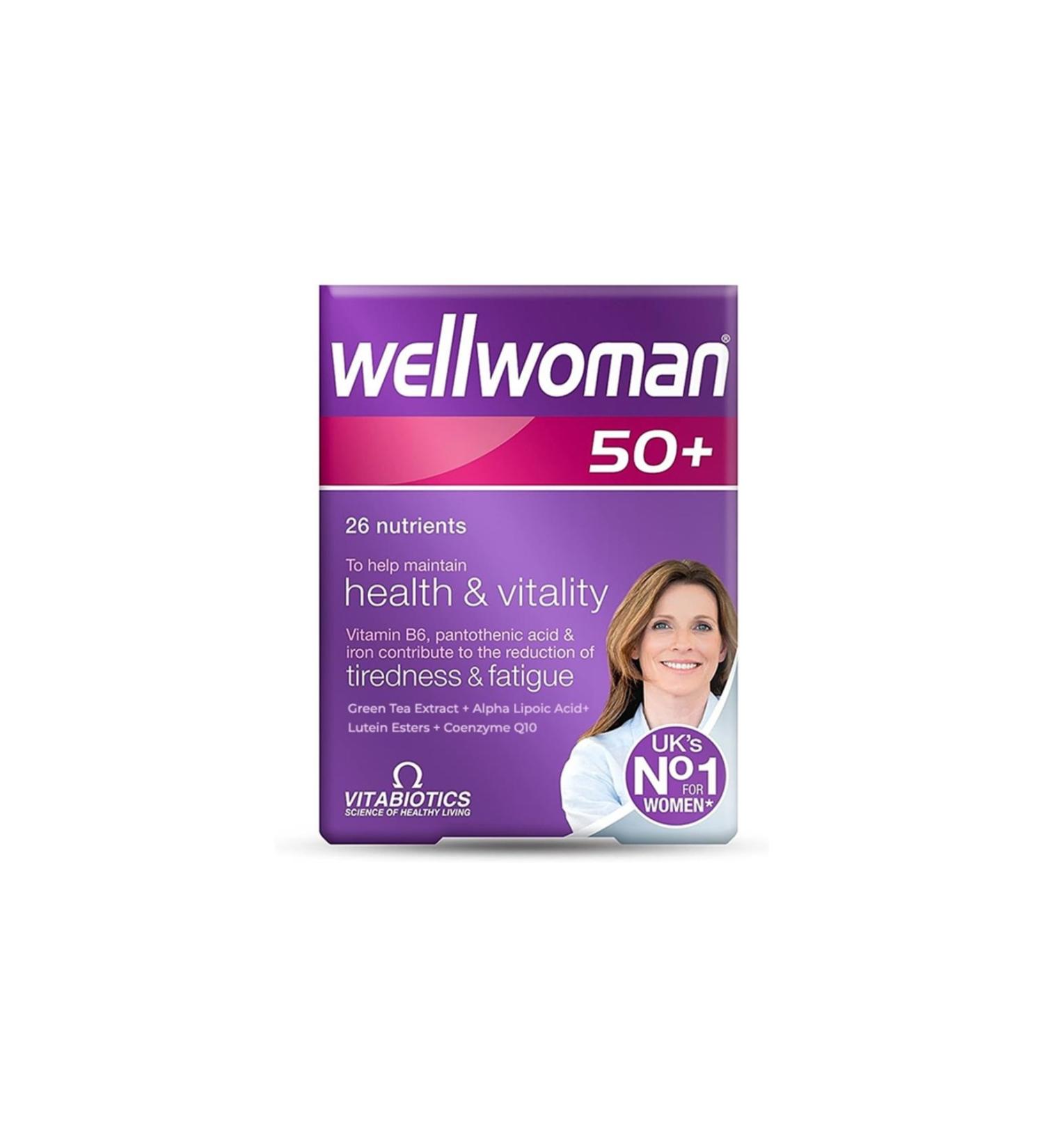 Vitabiotics Wellwoman 50+ 30 Tablets