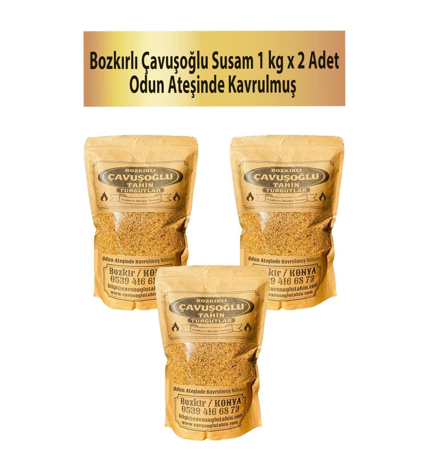 Bozk rl avu o lu Wood Fire Roasted Sesame 1 Kg x 3 Pieces