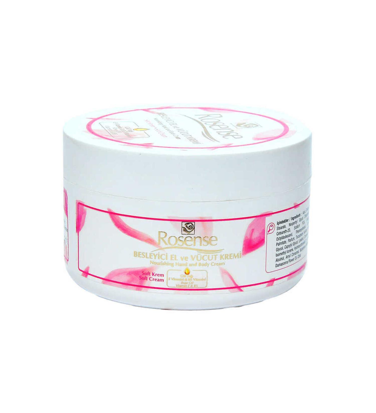 Rosense Rose Essence Nourishing Hand and Body Cream 250 ML