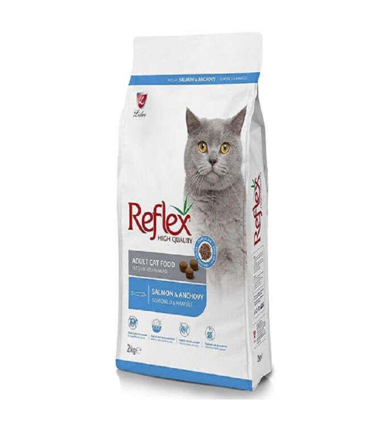Reflex COMPLETE AND BALANCED SALMON & ANCHOVY ADULT CAT FOOD 2 KG