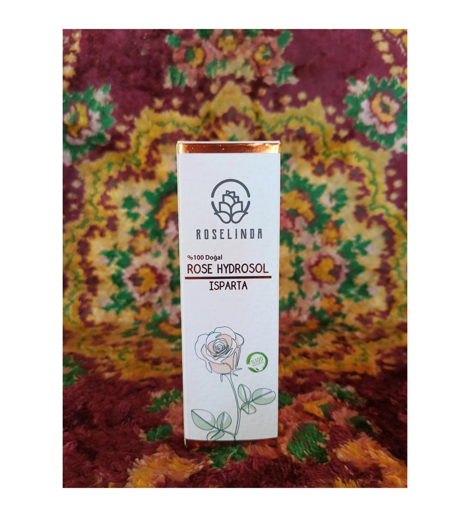 Roselinda rose oil hydrosol skin care product