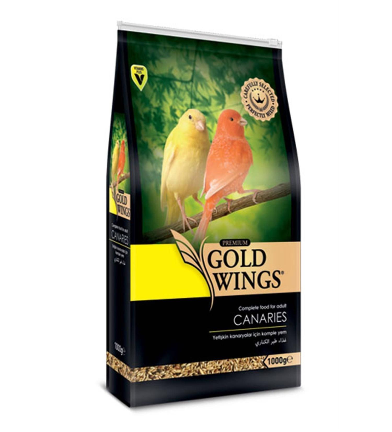 Gold Wings Gwc Premium Canary Food 1 Kg 5 Liters