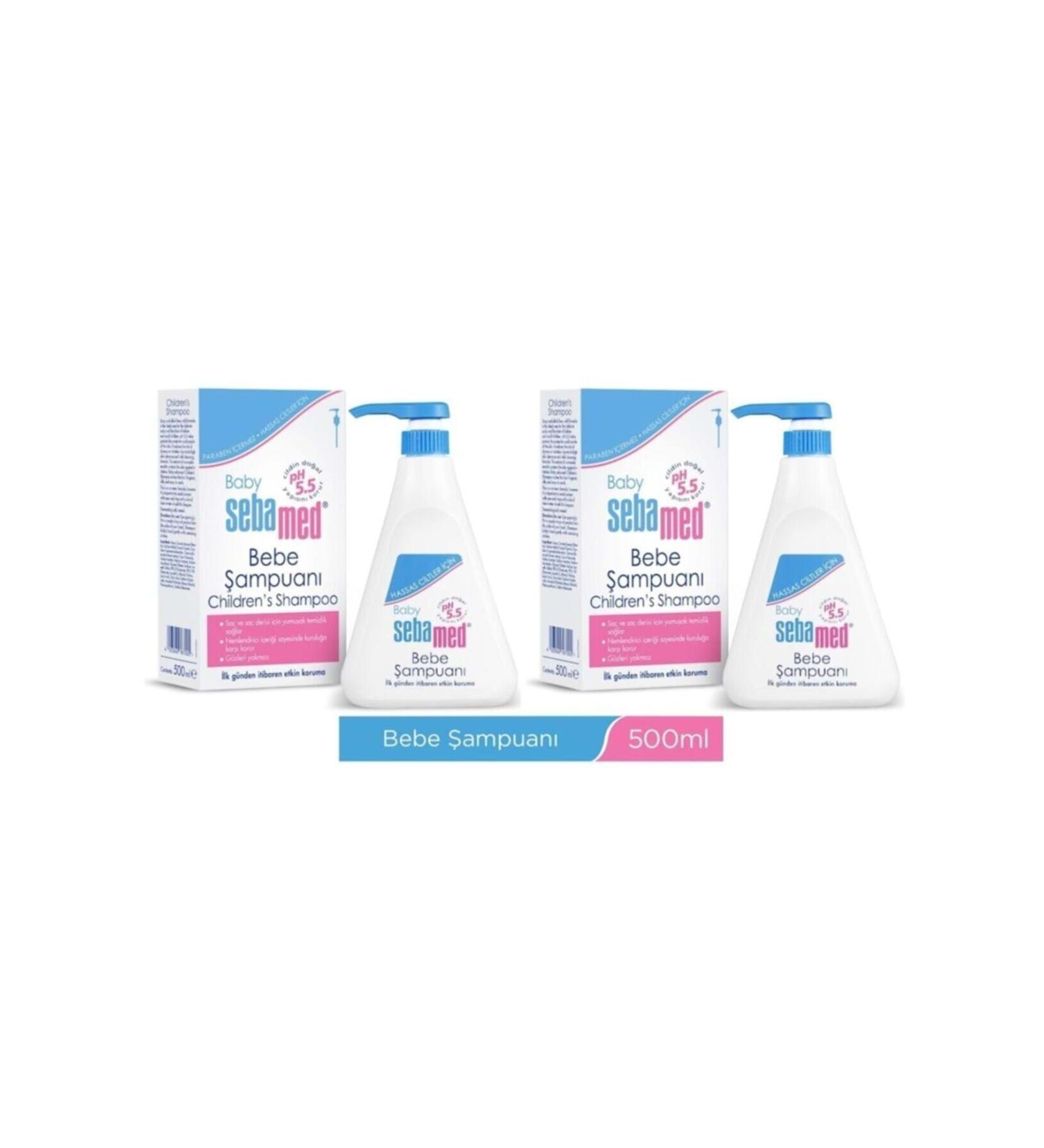 Sebamed Baby Shampoo 500ml X 2 Pieces - Buy Online on GoSupps.com