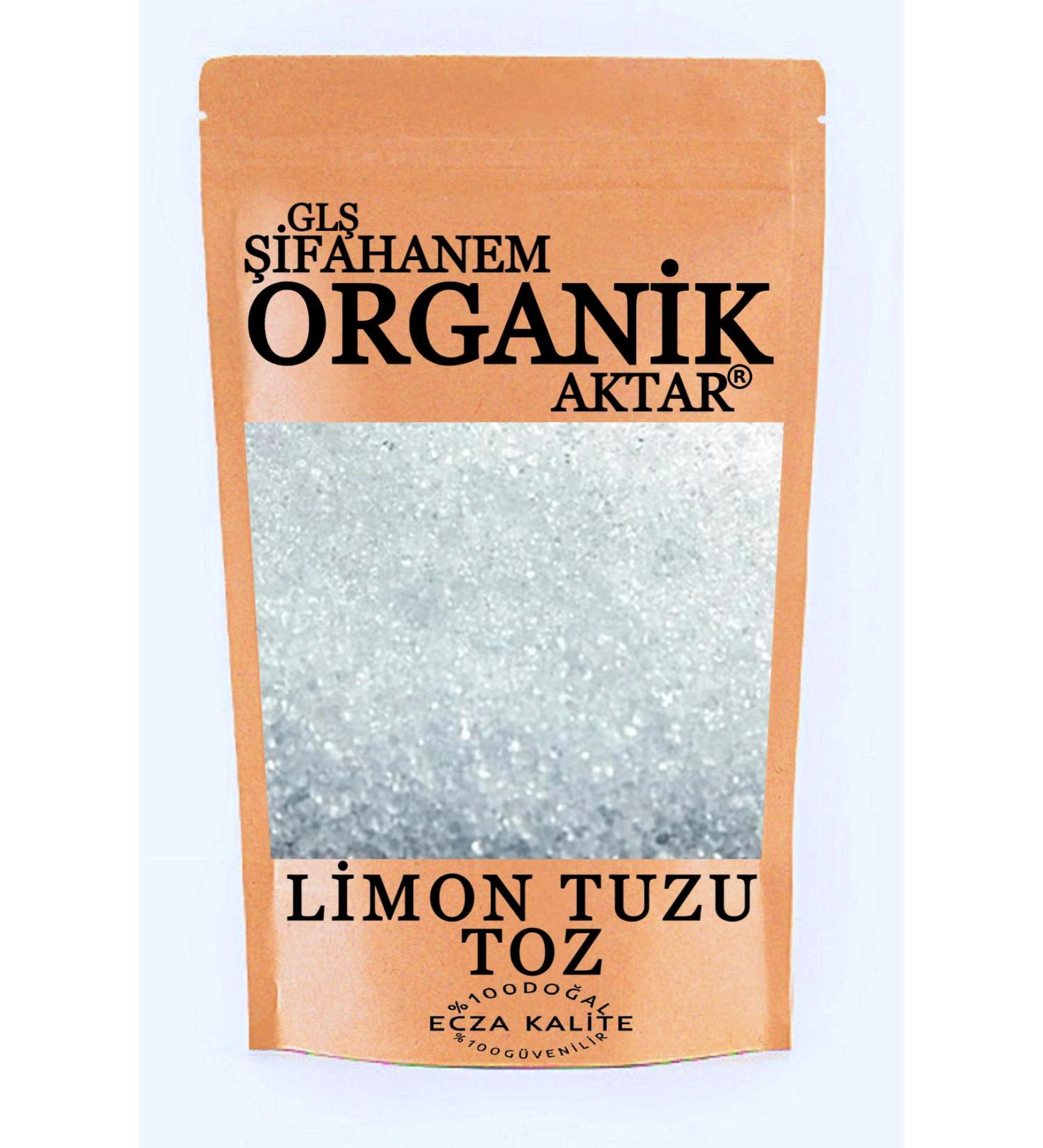 GL FAHANEM ORGANIC AKTAR Lemon Salt Powder Pure 1 Kg