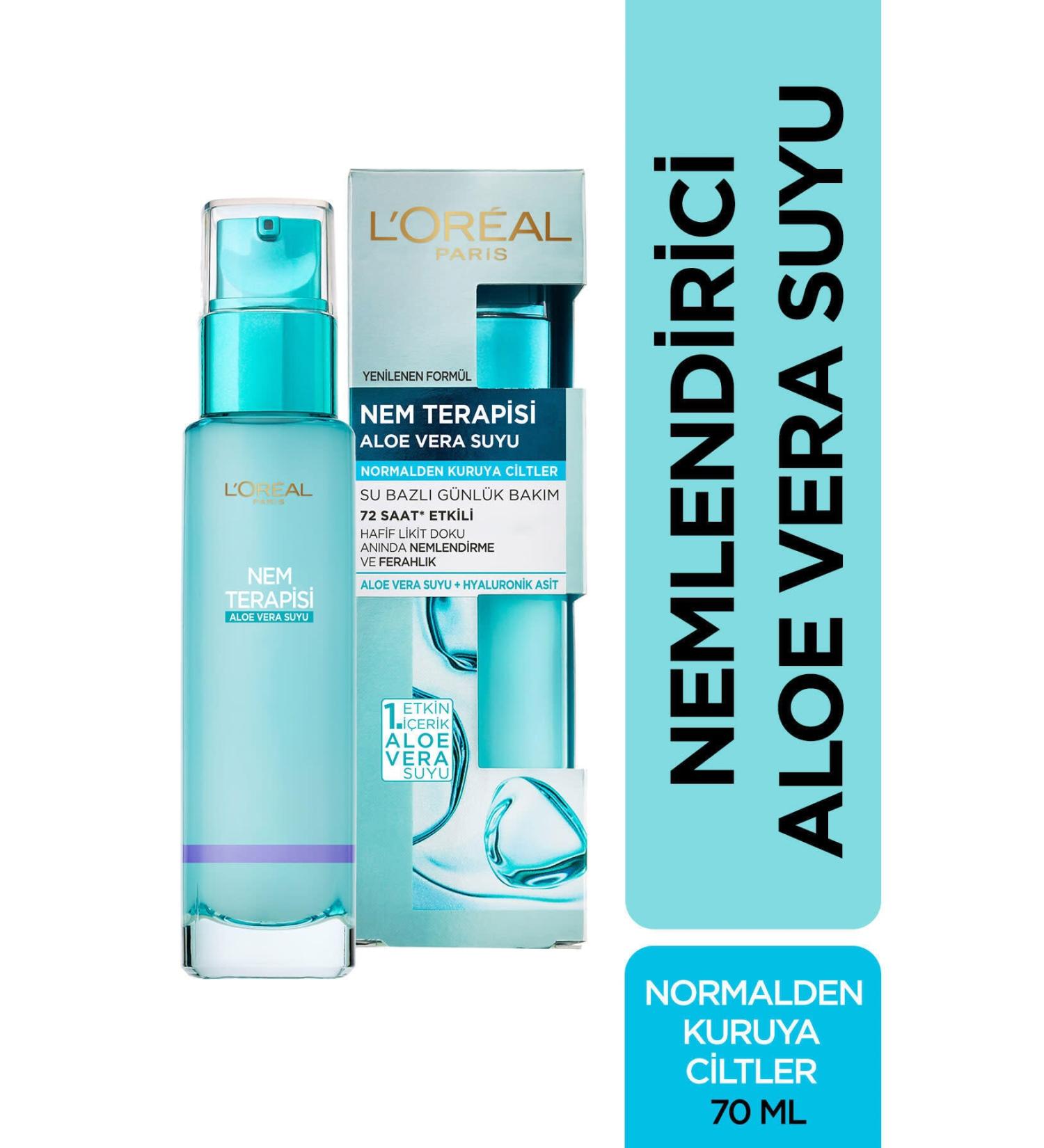 L'Oreal Paris Paris Moisture Therapy Aloe Vera Juice Dry Skin - Buy Online on GoSupps.com