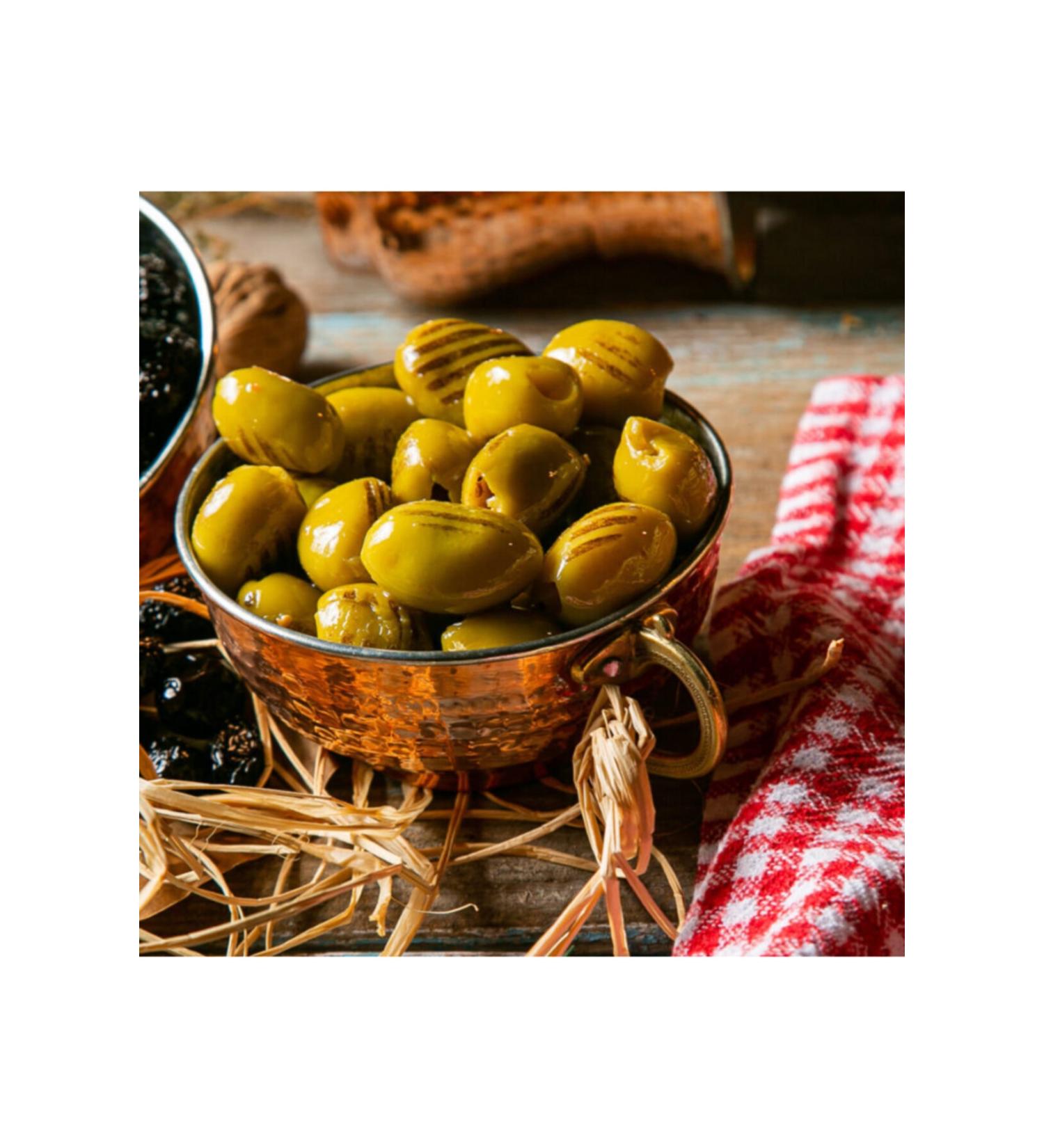 Mete Olive Grilled Green Olives 2 Kg