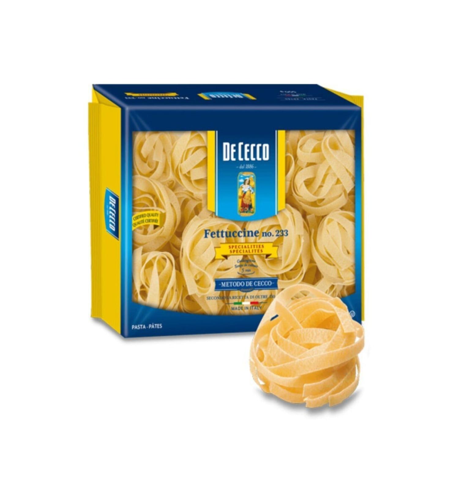 De Cecco Fettuccini Pasta 500 Gr