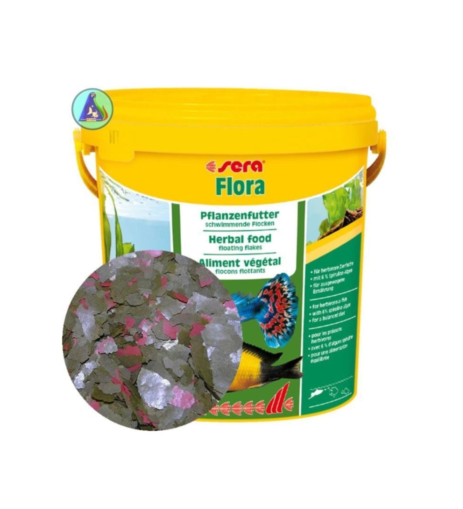 Sera Flora Herbal Flake Food 250gr