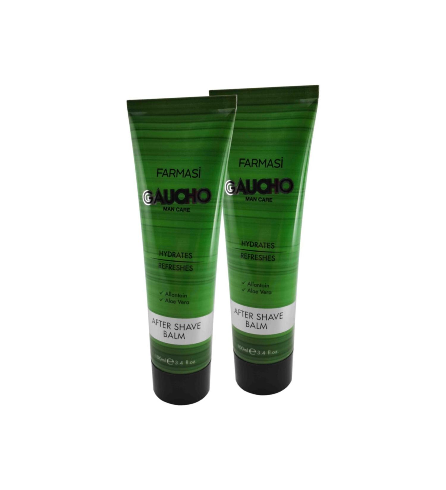 Farmasi Gaucho Aloe Vera After Shave Balm - 100 Ml X 2 Pcs.